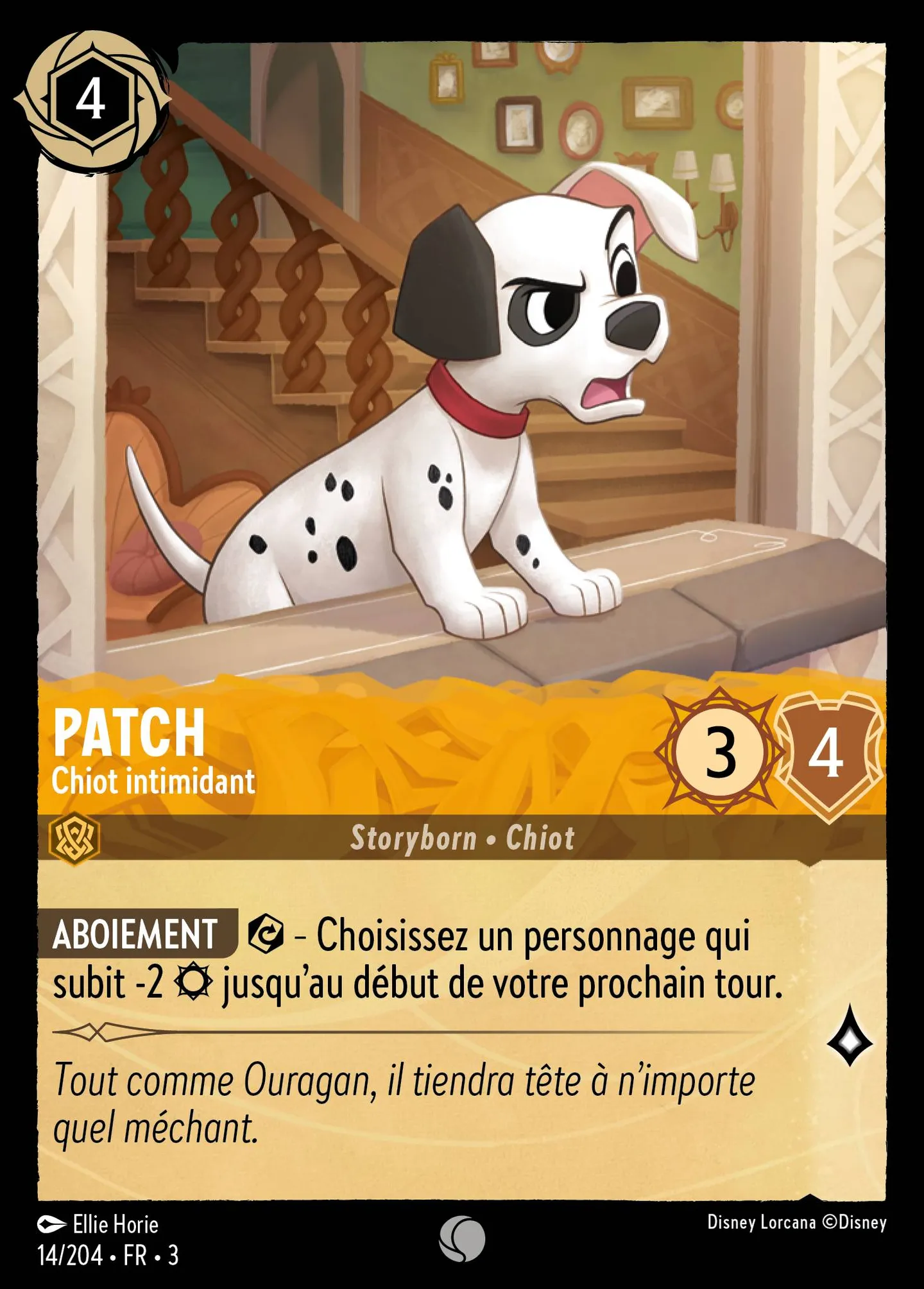 Patch - Chiot intimidant — Into the Inklands — Lorcana