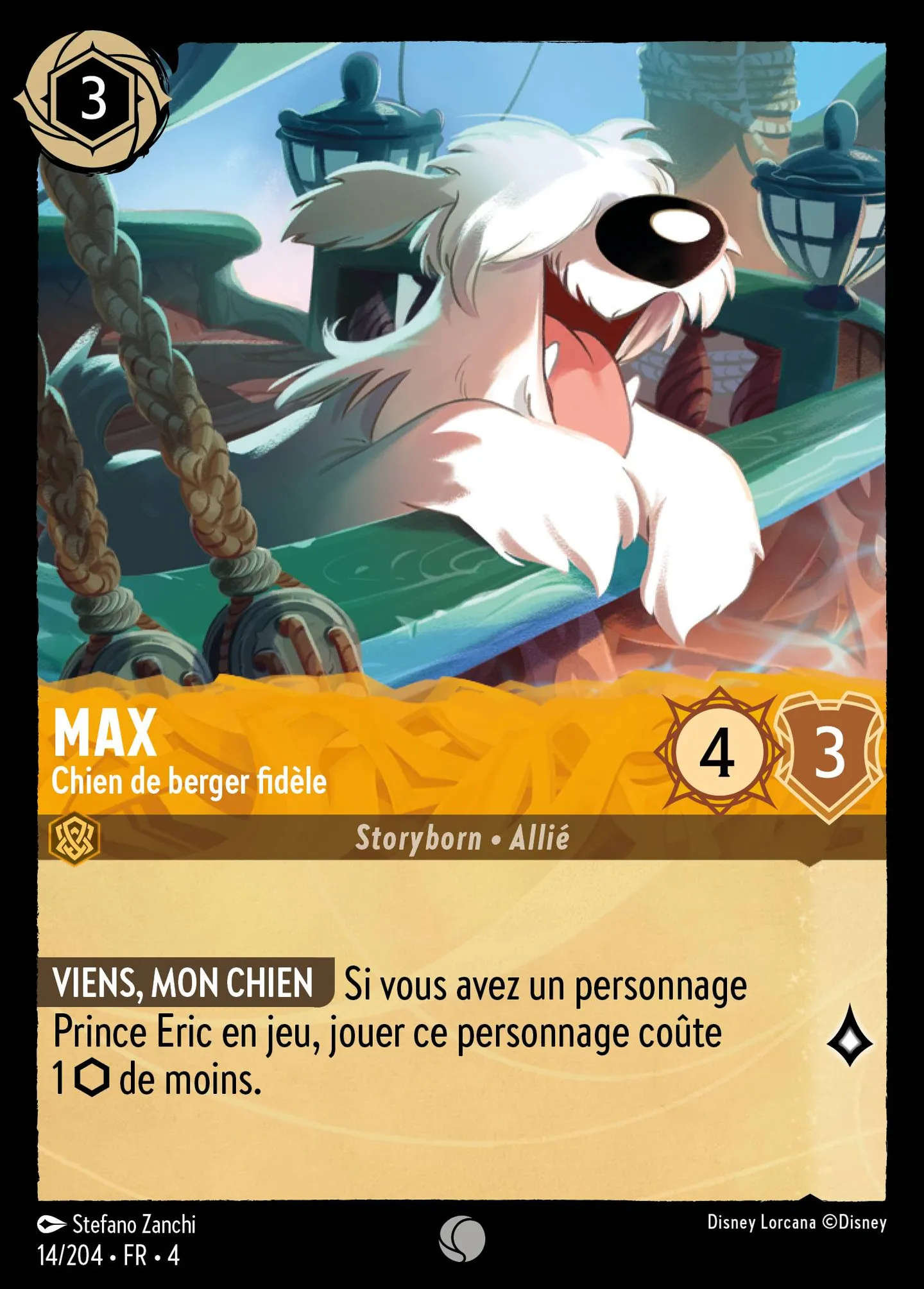Max - Chien de berger fidèle — Ursula's Return — Lorcana