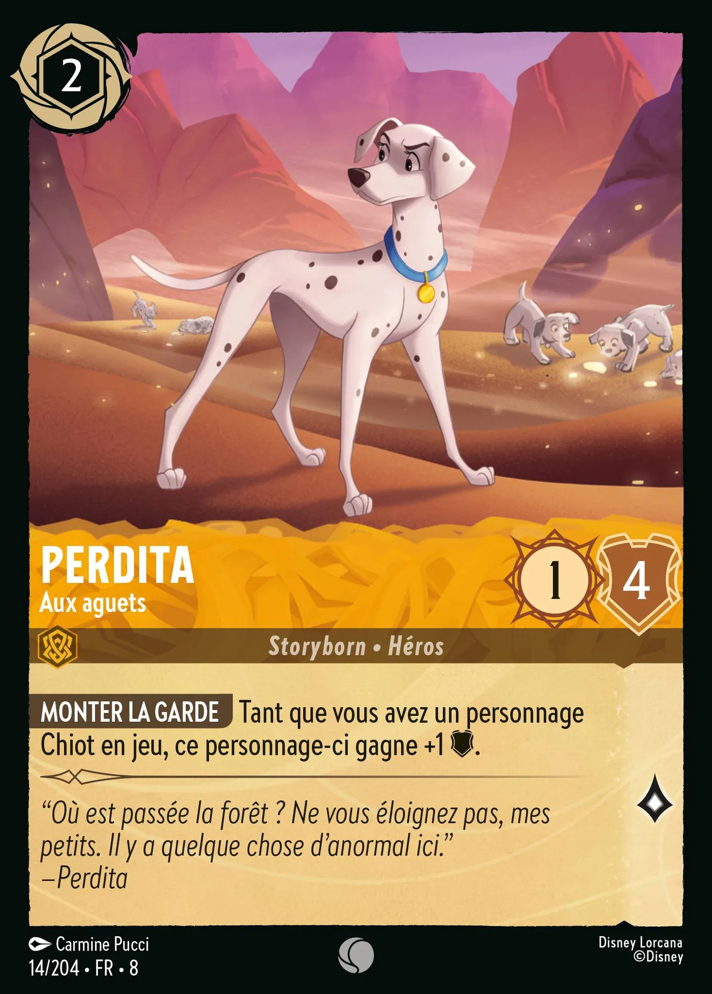 Perdita - Aux aguets — The Reign of Jafar — Lorcana