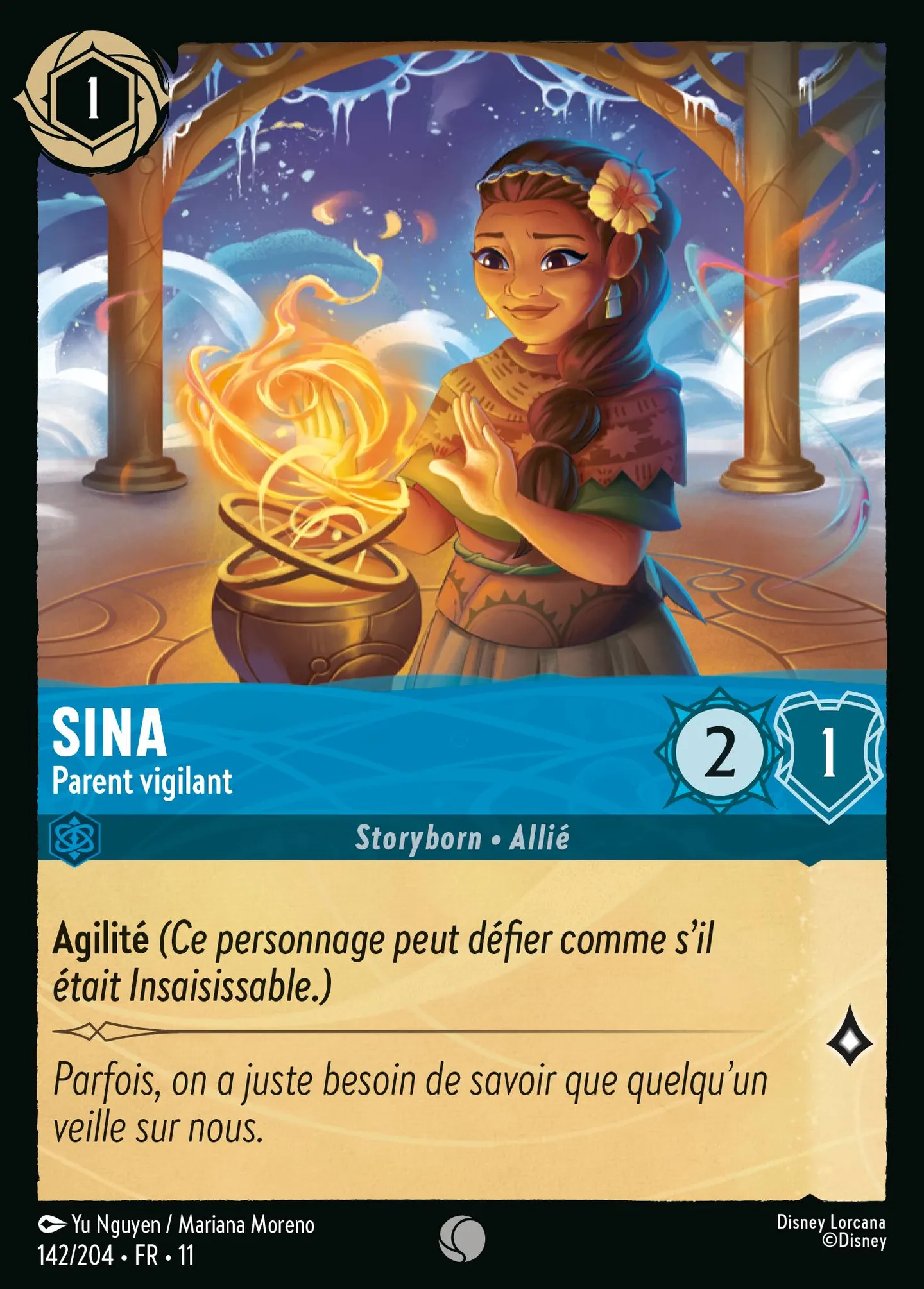 Sina - Parent vigilant — Winterspell — Lorcana