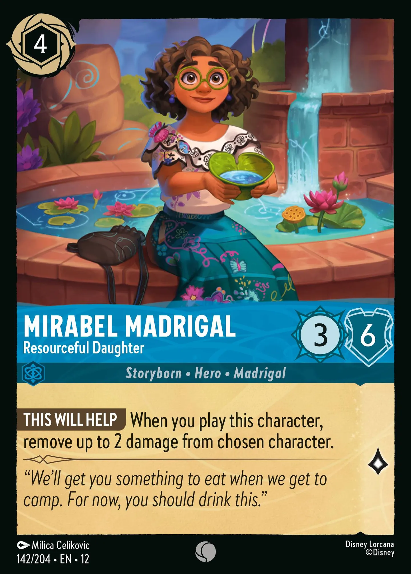 Mirabel Madrigal - Fille pleine de ressources — Wilds Unknown — Lorcana
