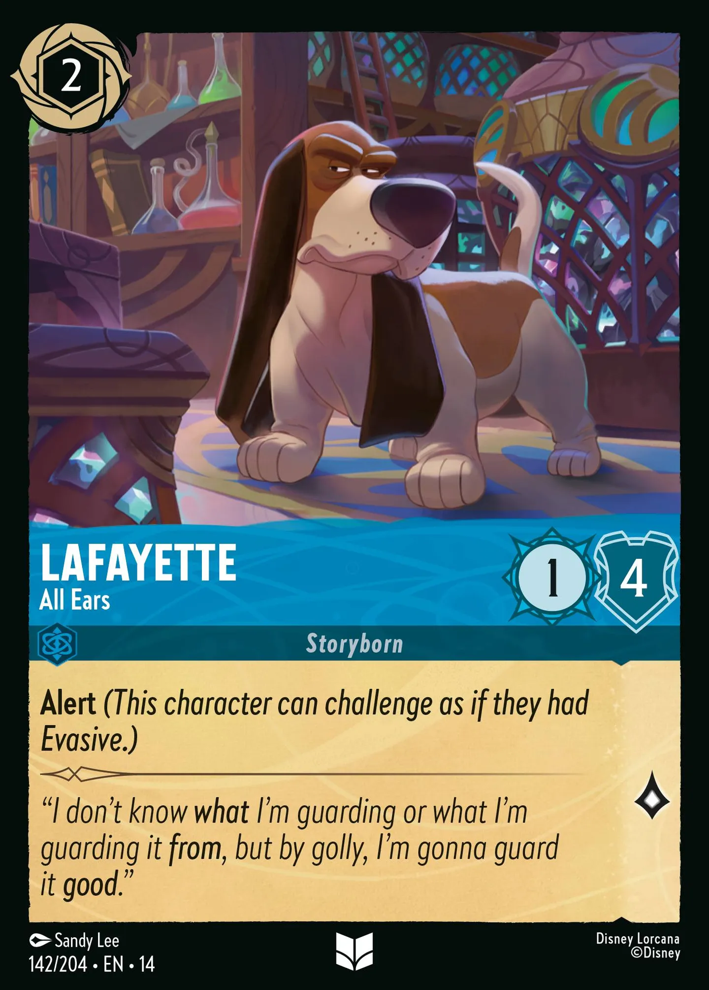Lafayette - All Ears — Hyperia City — Lorcana