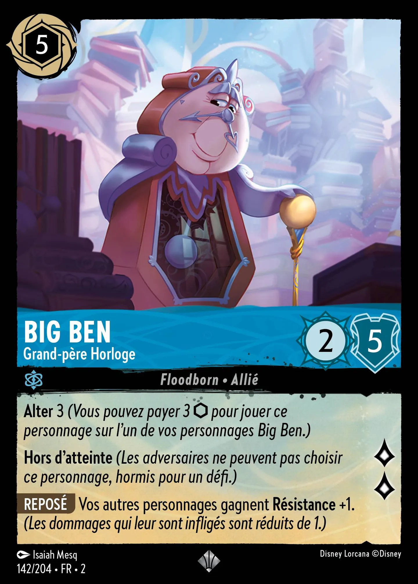Big Ben - Grand-père Horloge — Rise of the Floodborn — Lorcana