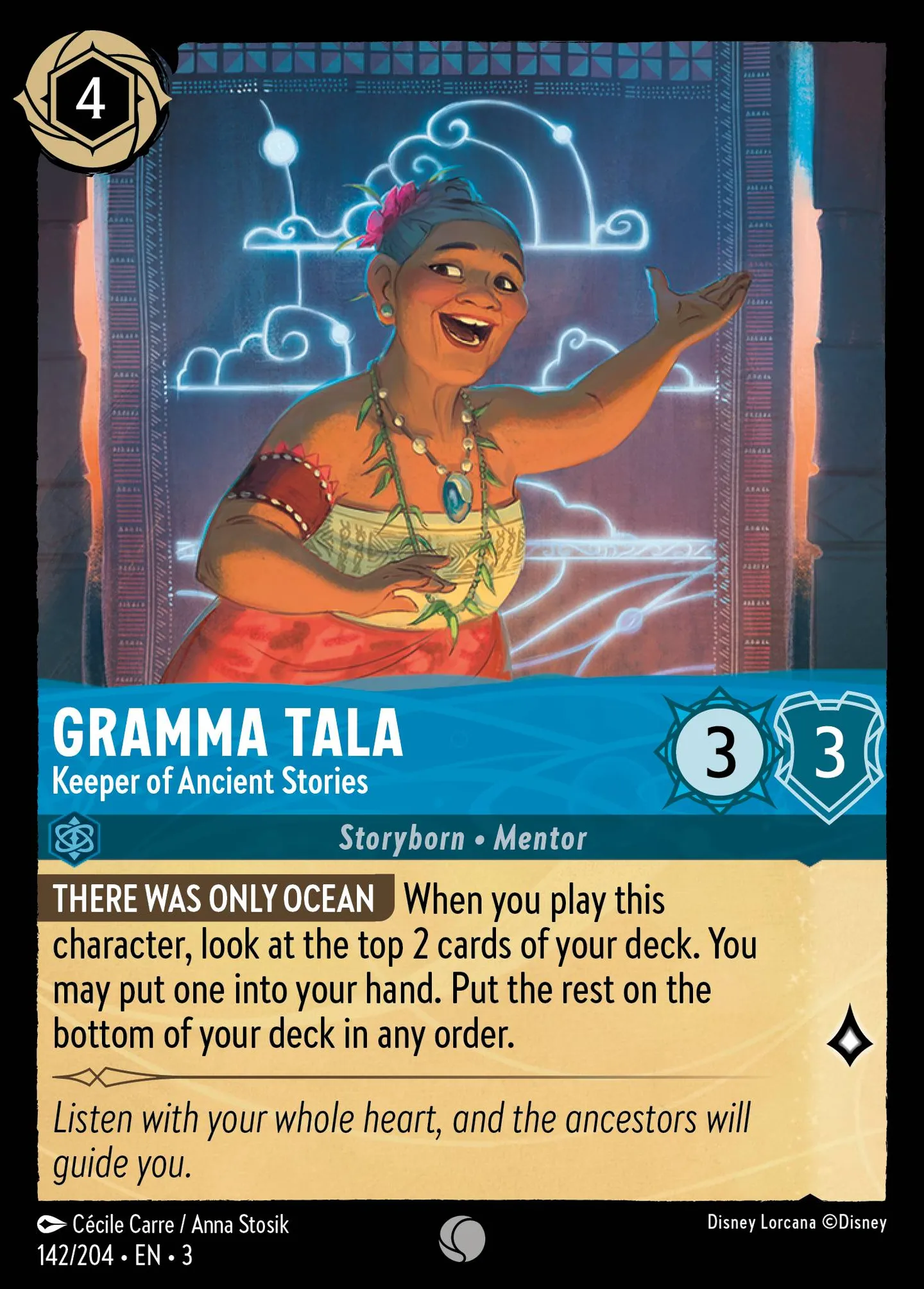 Grand-mère Tala - Gardienne des histoires ancestrales — Into the Inklands — Lorcana