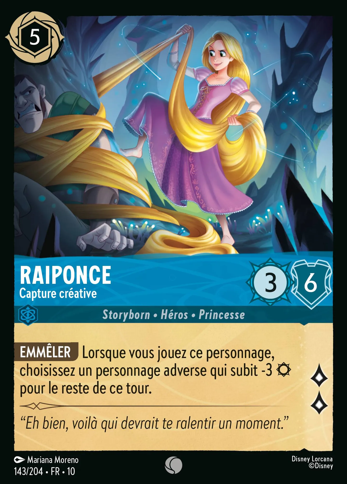 Raiponce - Capture créative — Whispers in the Well — Lorcana