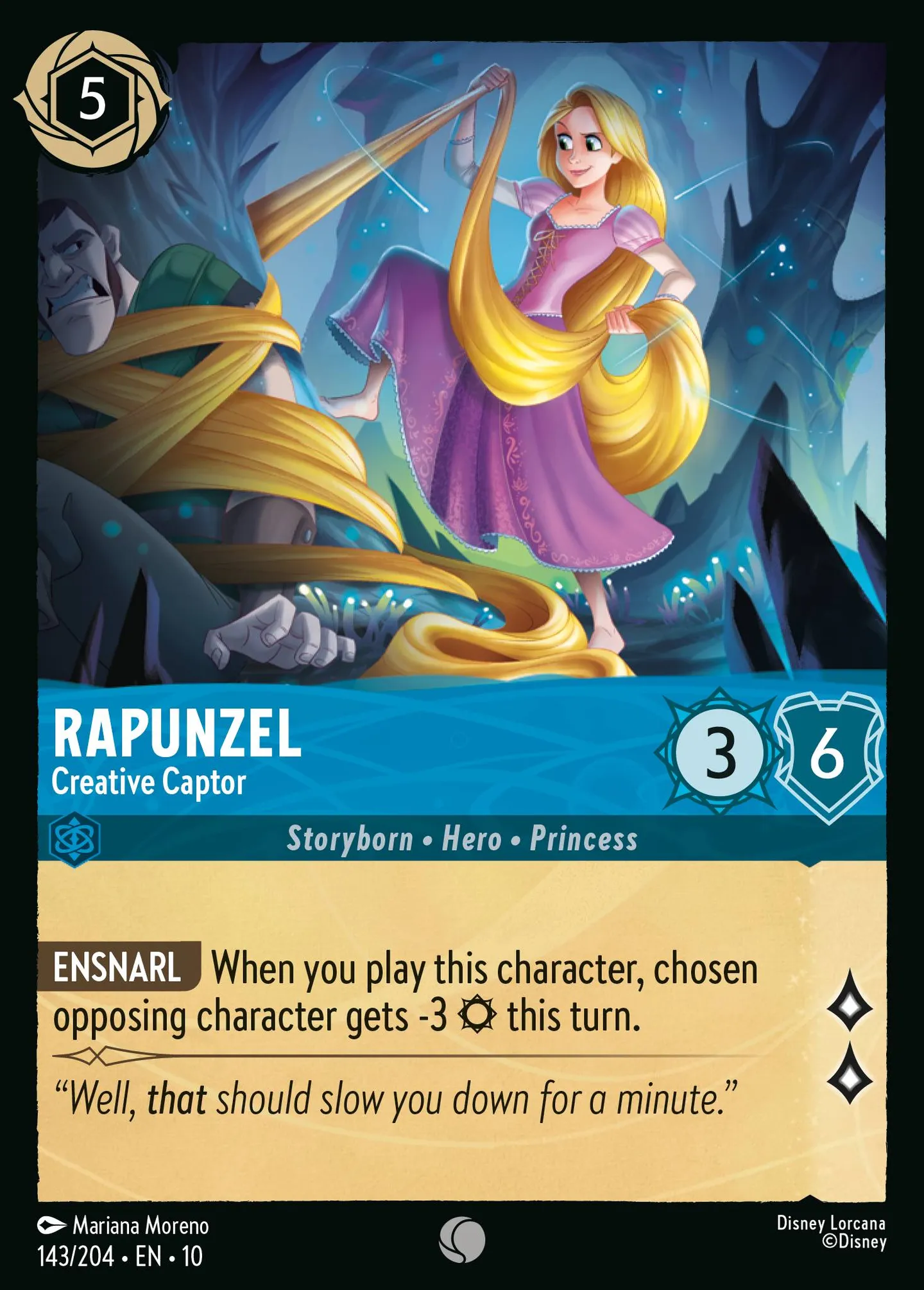 Raiponce - Capture créative — Whispers in the Well — Lorcana