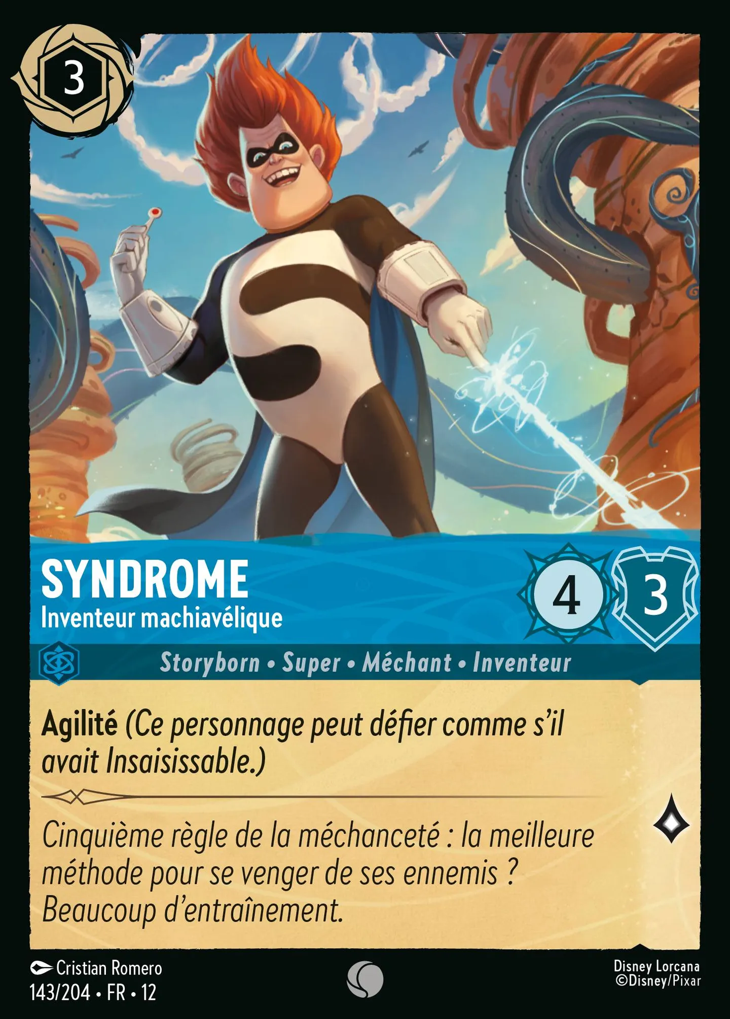 Syndrome - Inventeur machiavélique — Wilds Unknown — Lorcana