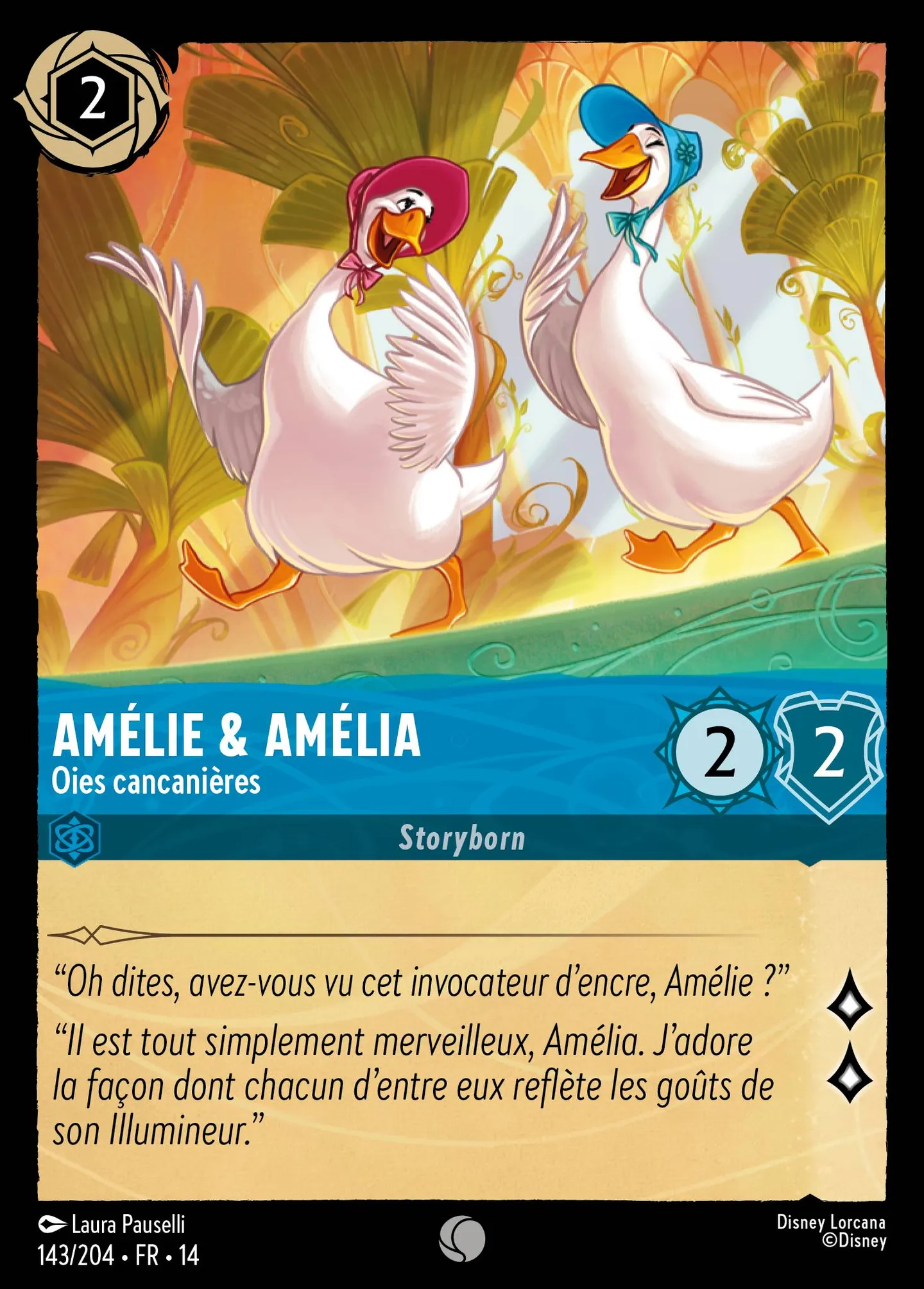 Amélie & Amélia - Oies cancanières — Hyperia City — Lorcana