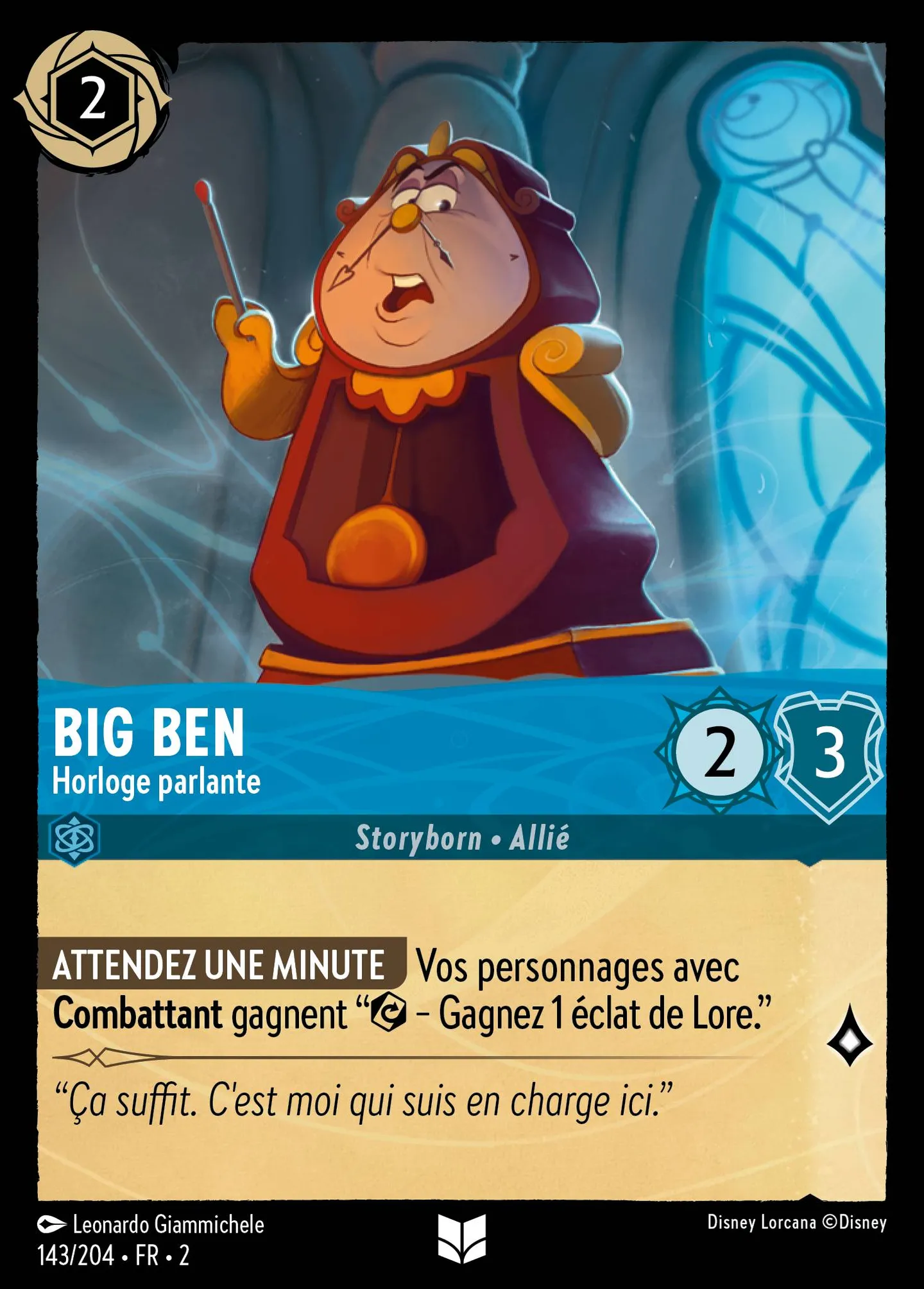 Big Ben - Horloge parlante — Rise of the Floodborn — Lorcana