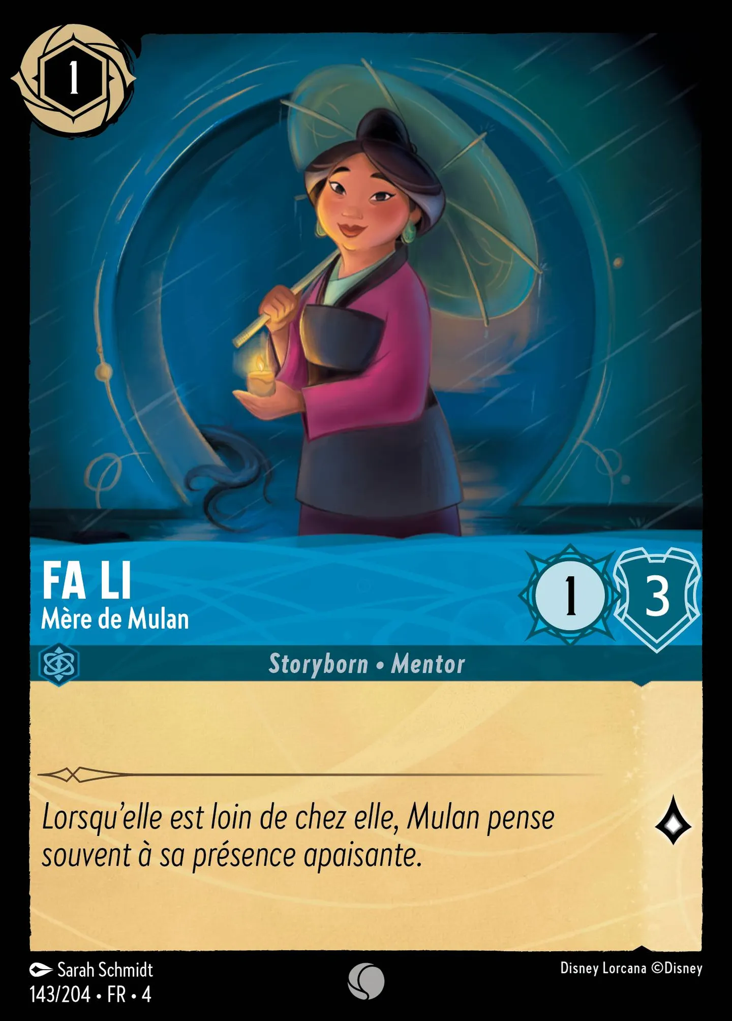Fa Li - Mère de Mulan — Ursula's Return — Lorcana