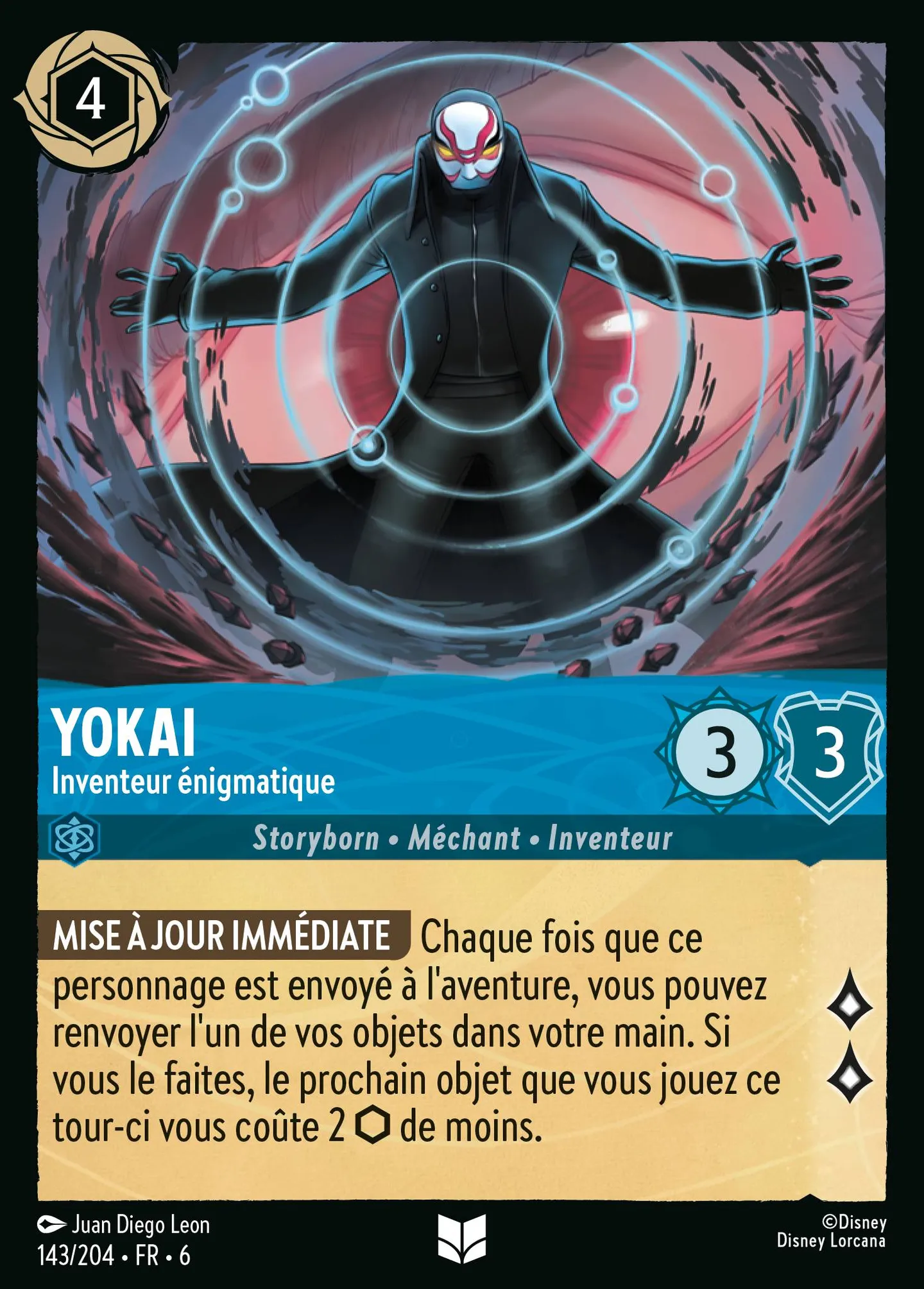 Yokai - Inventeur énigmatique — Azurite Sea — Lorcana
