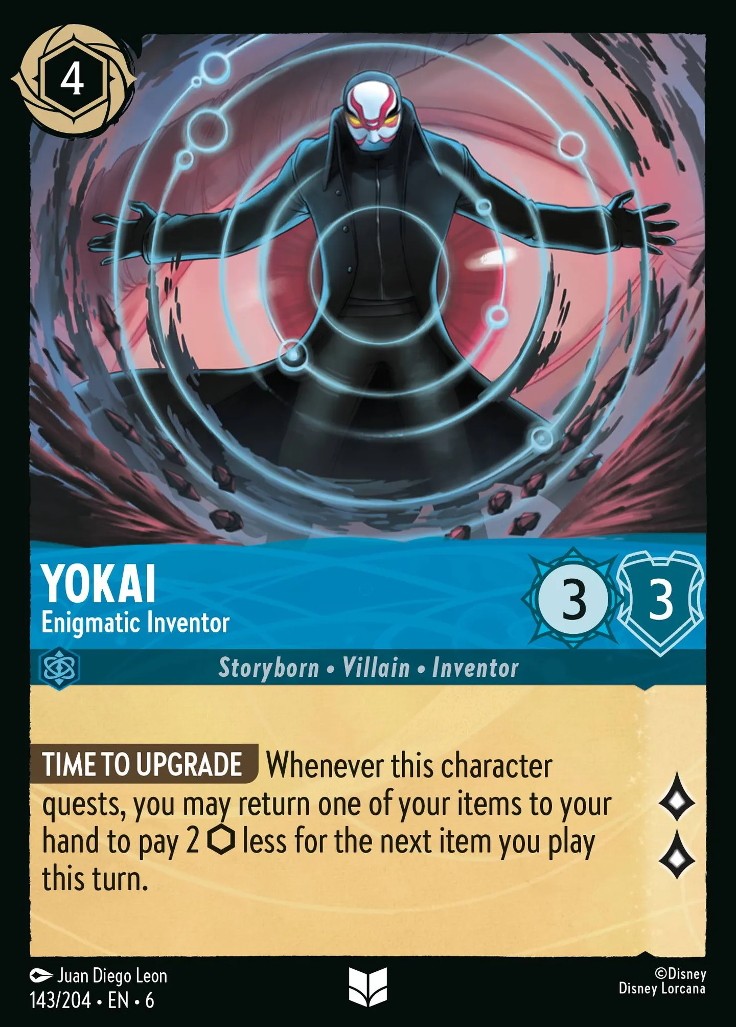Yokai - Inventeur énigmatique — Azurite Sea — Lorcana
