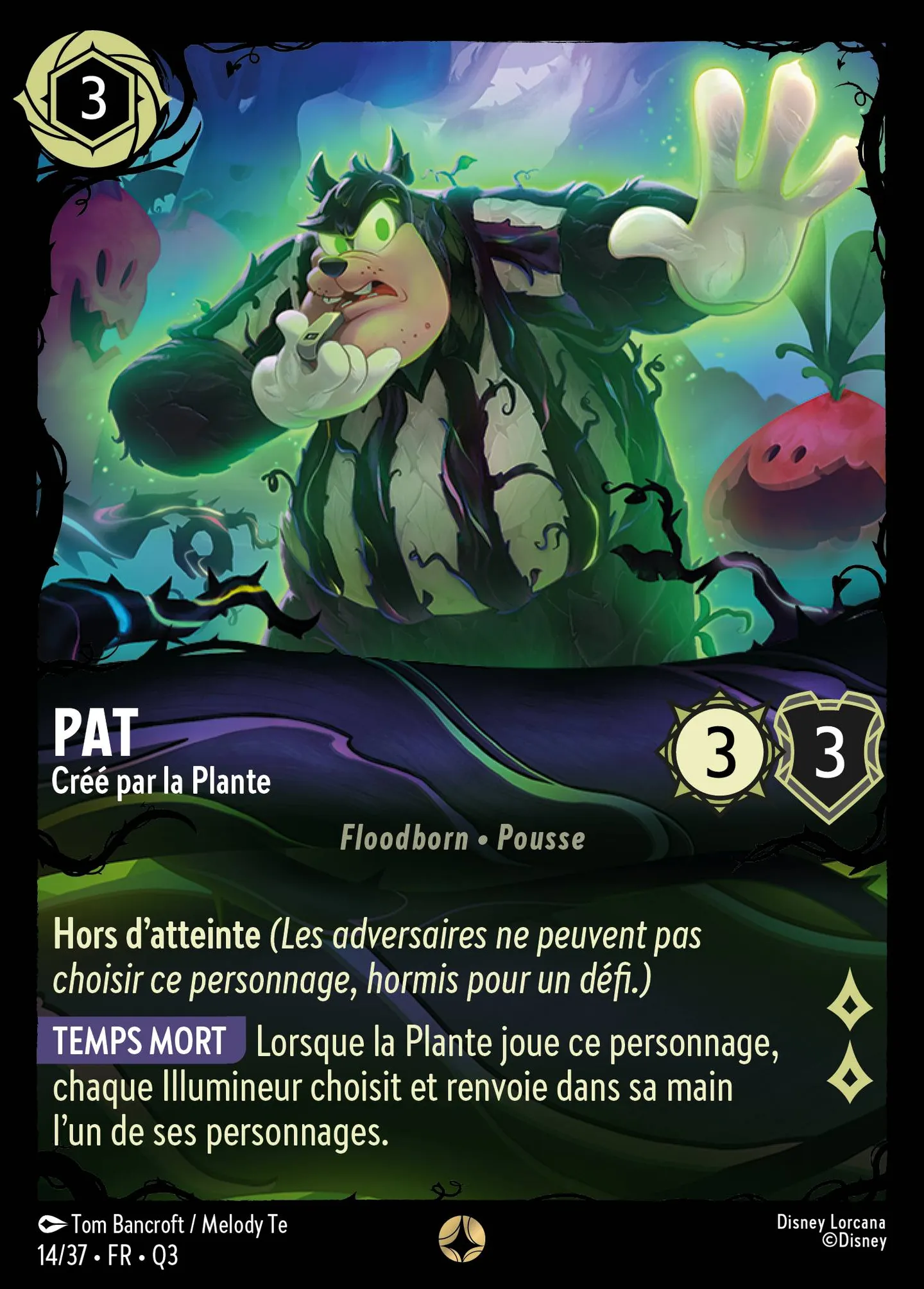 Pat - Créé par la Plante — Illumineer's Quest: The Great Hunny Rescue — Lorcana