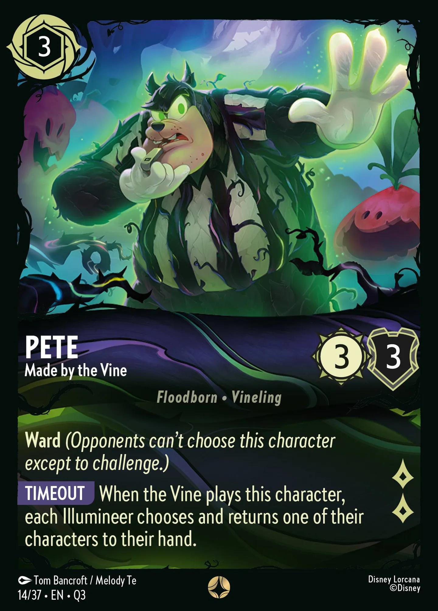 Pete - Made by the Vine — Illumineer's Quest: The Great Hunny Rescue — Lorcana