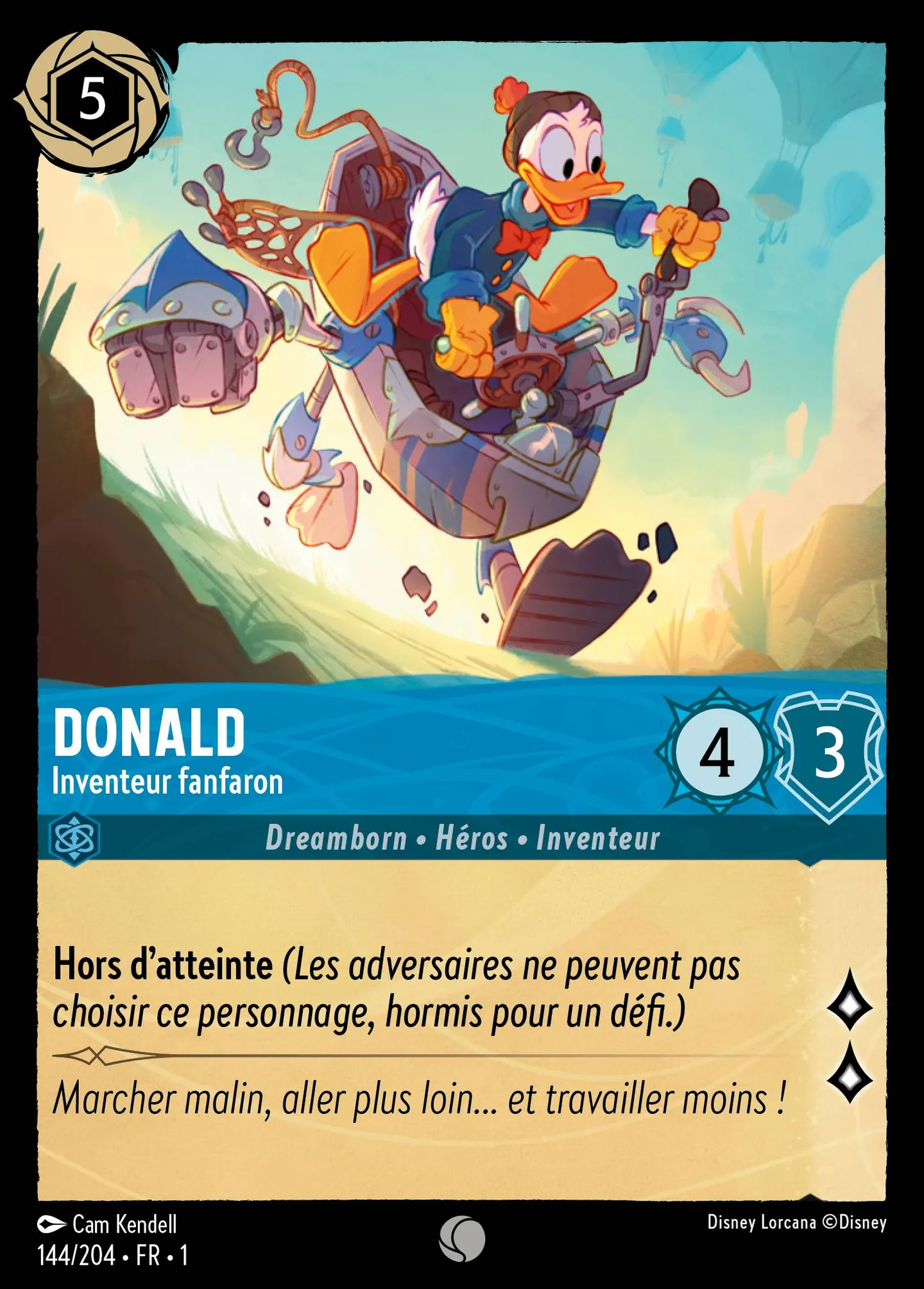 Donald - Inventeur fanfaron — The First Chapter — Lorcana