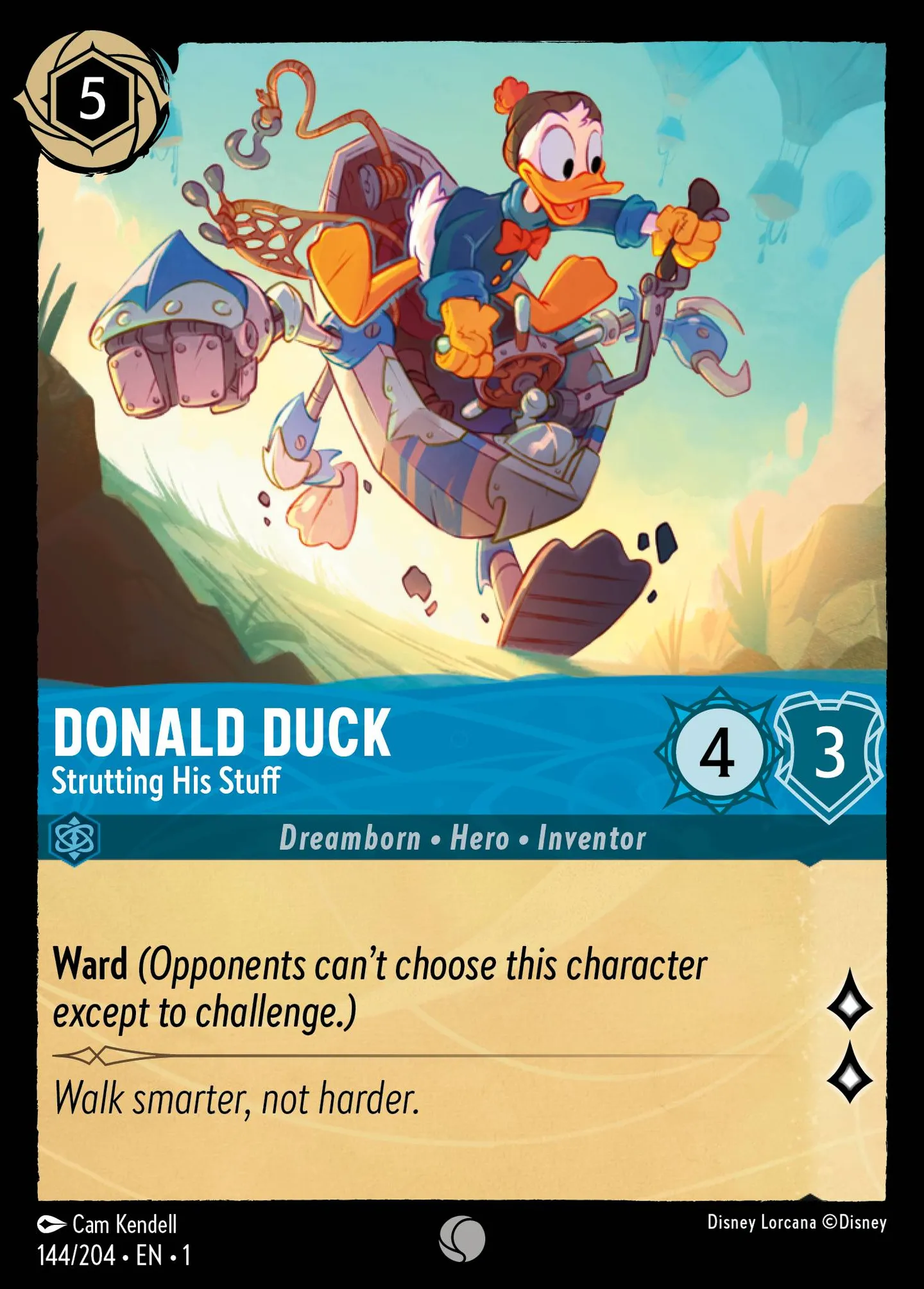 Donald - Inventeur fanfaron — The First Chapter — Lorcana
