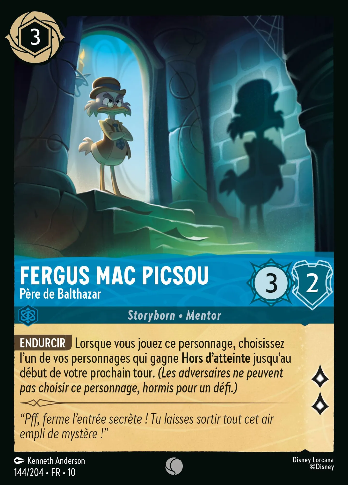 Fergus Mac Picsou - Père de Balthazar — Whispers in the Well — Lorcana