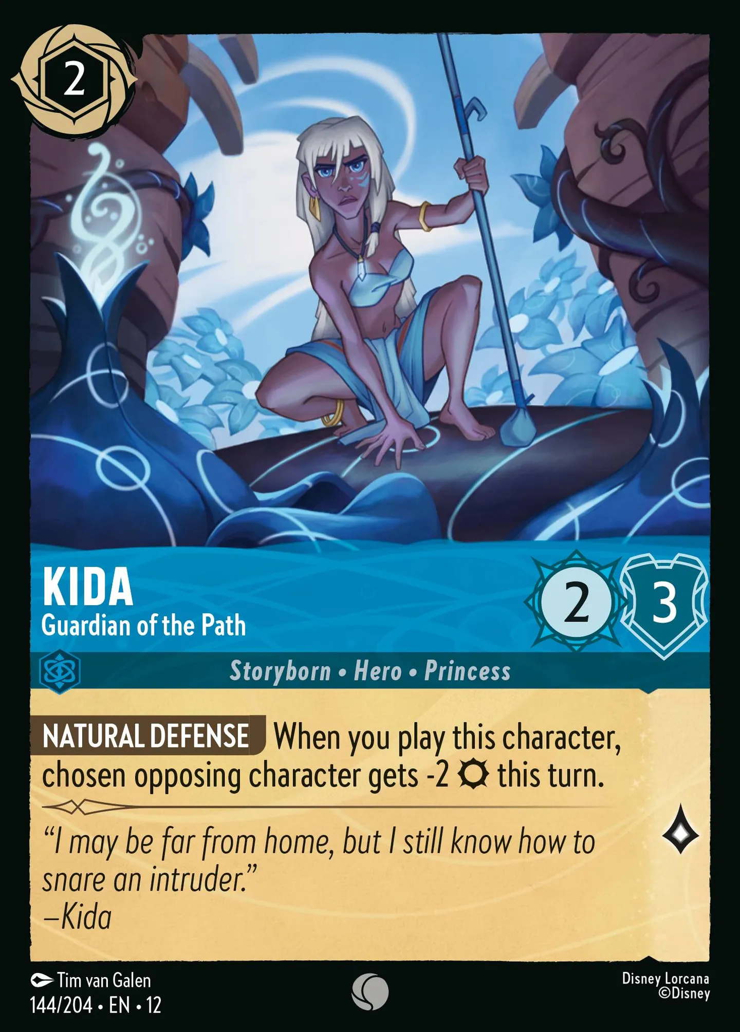 Kida - Gardienne du passage — Wilds Unknown — Lorcana