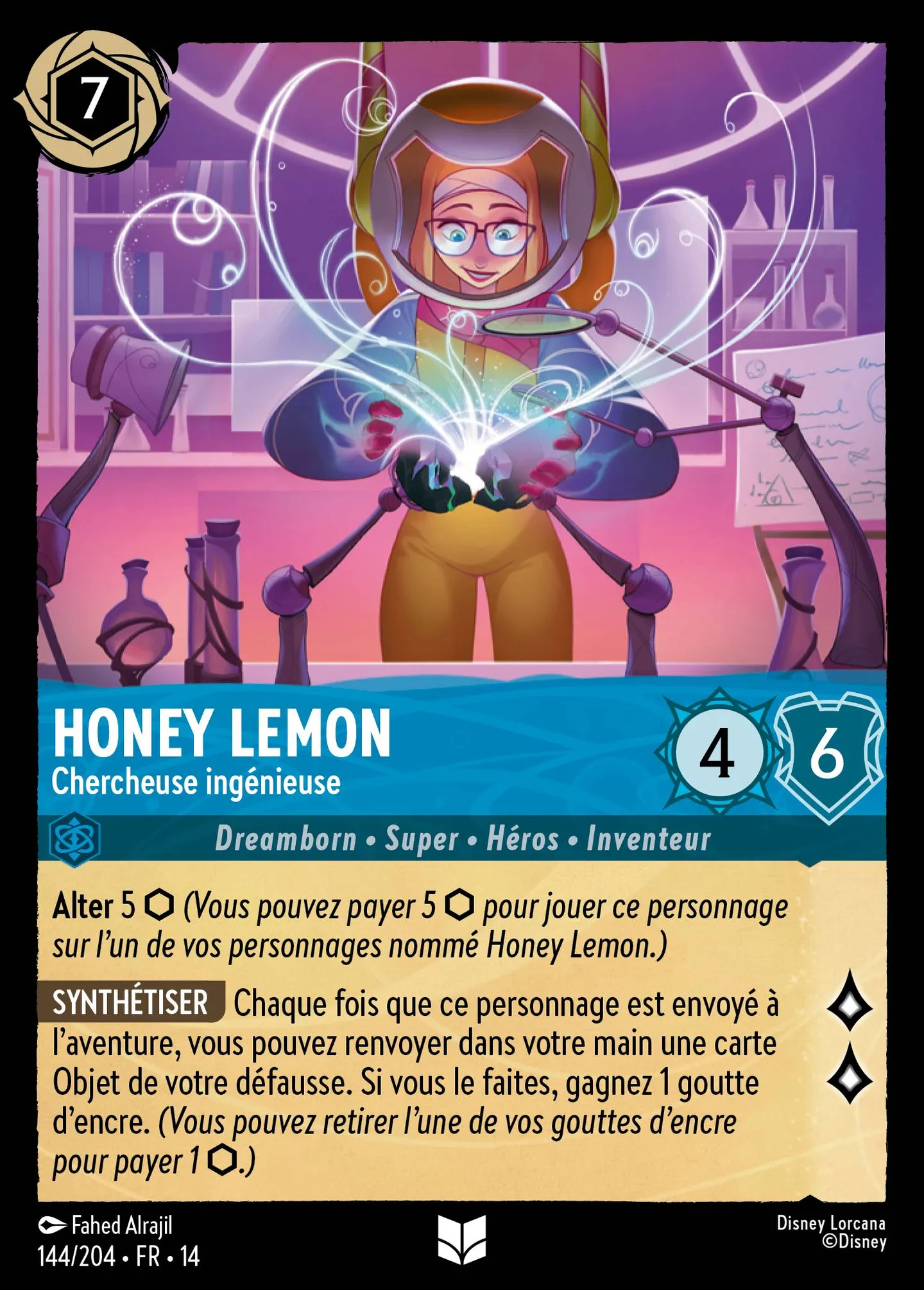 Honey Lemon - Chercheuse ingénieuse — Hyperia City — Lorcana