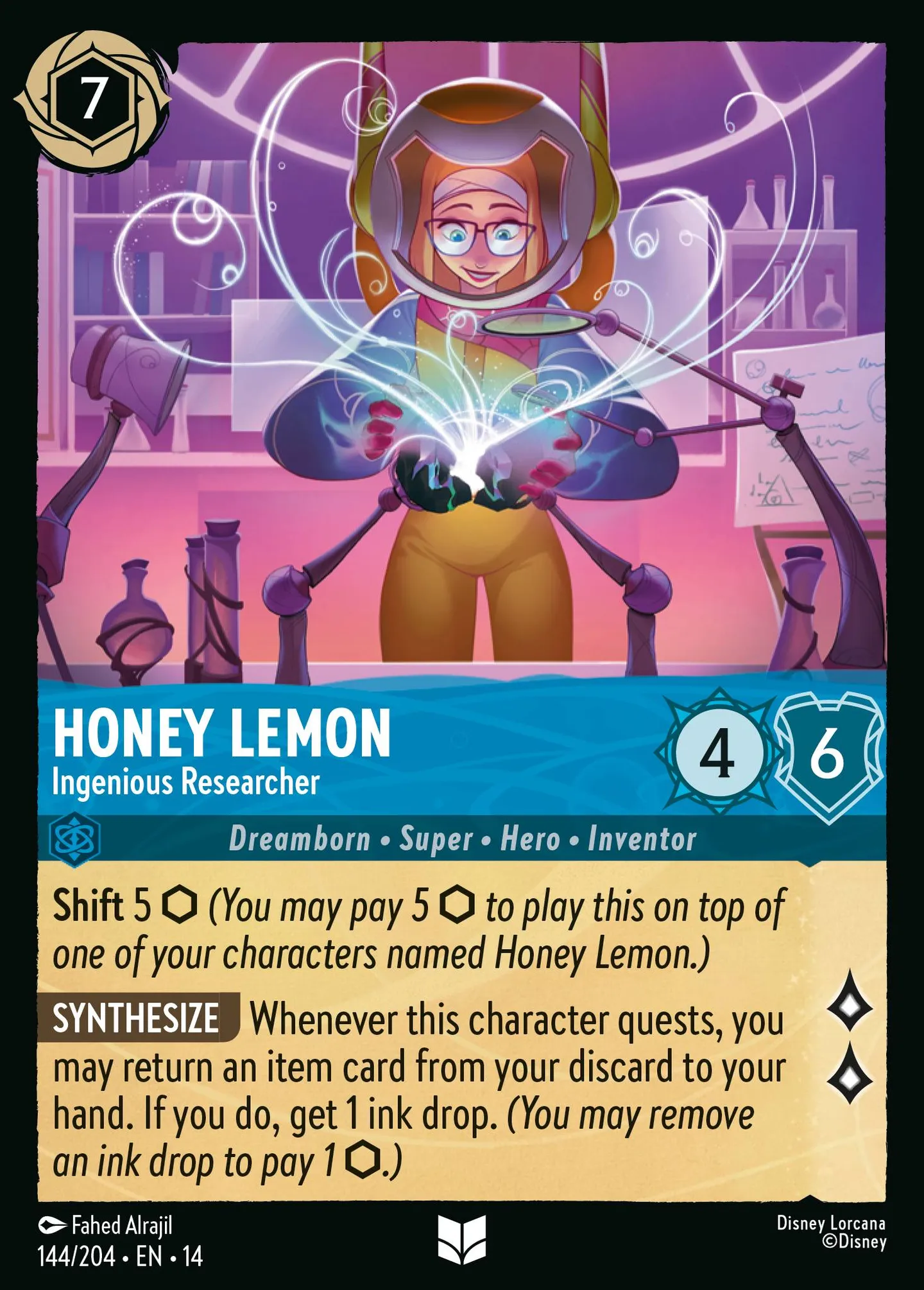 Honey Lemon - Ingenious Researcher — Hyperia City — Lorcana
