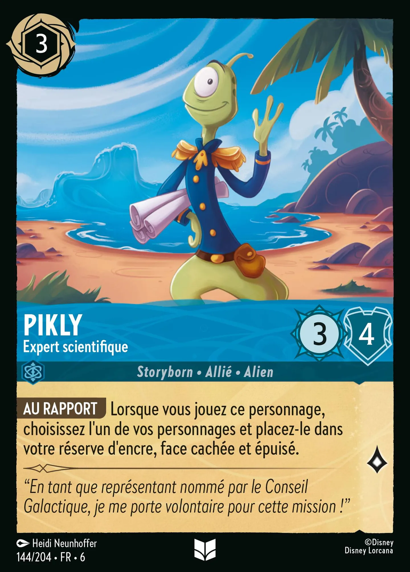Pikly - Expert scientifique — Azurite Sea — Lorcana
