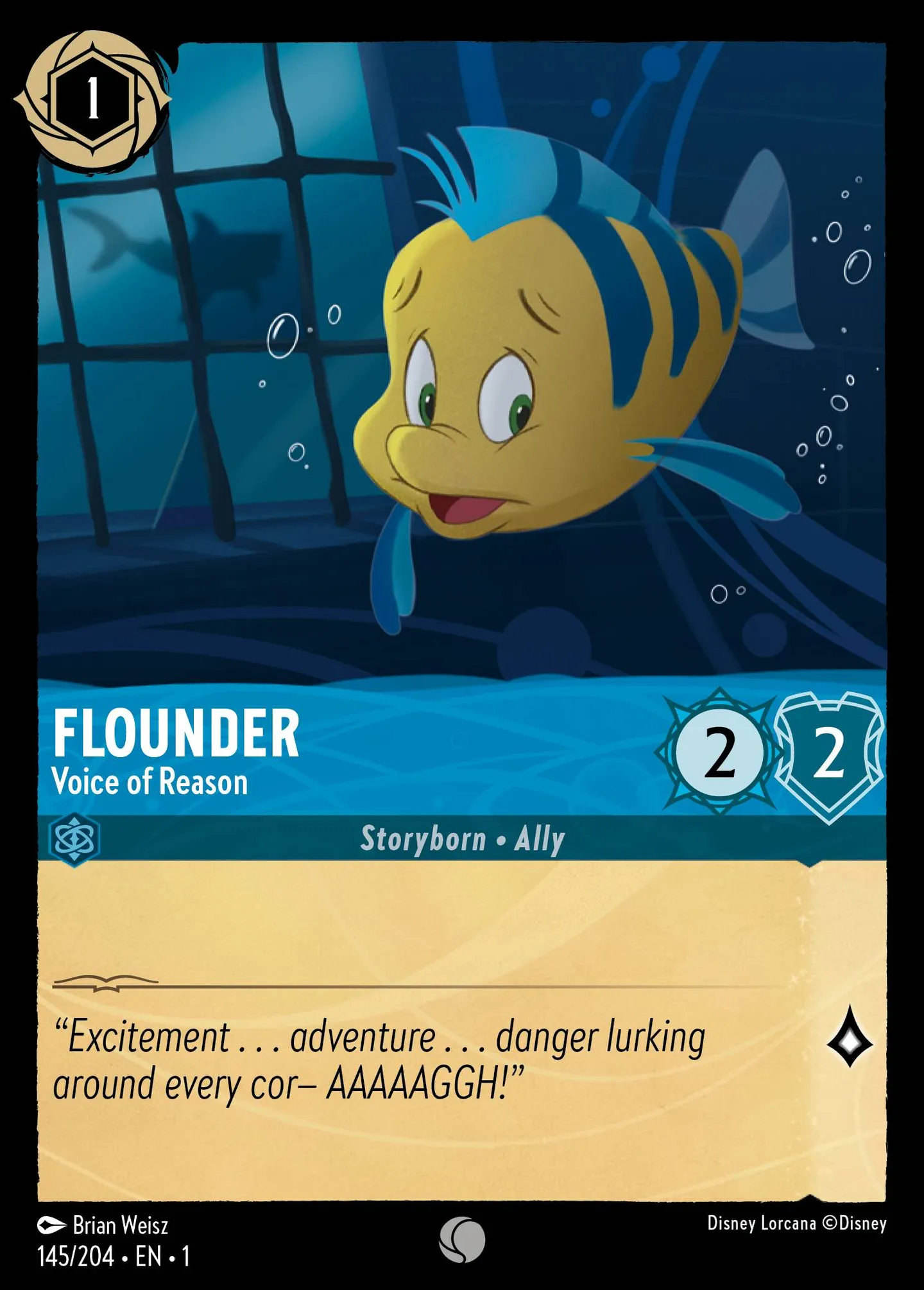 Flounder - Voice of Reason — The First Chapter — Lorcana