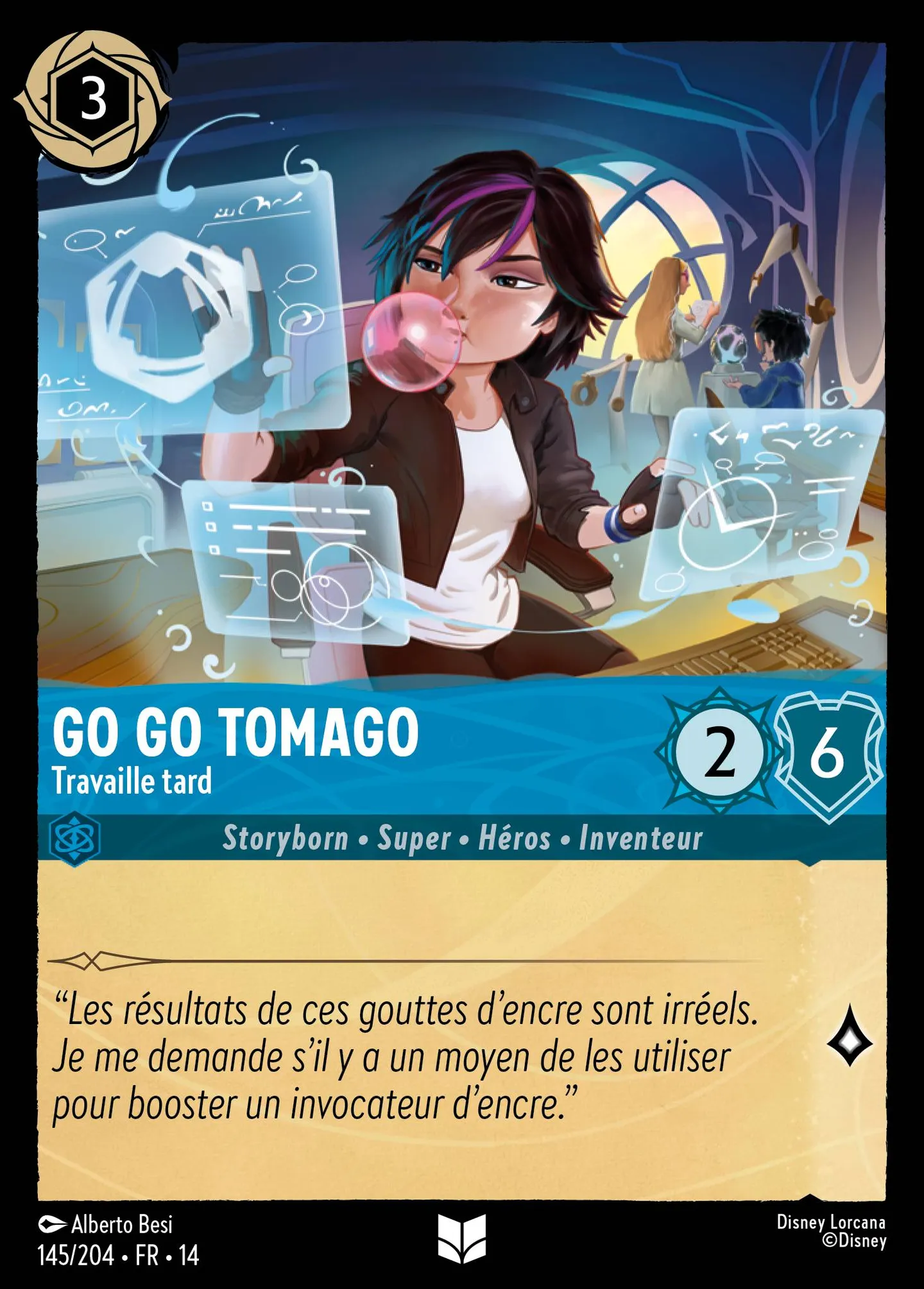Go Go Tomago - Travaille tard — Hyperia City — Lorcana