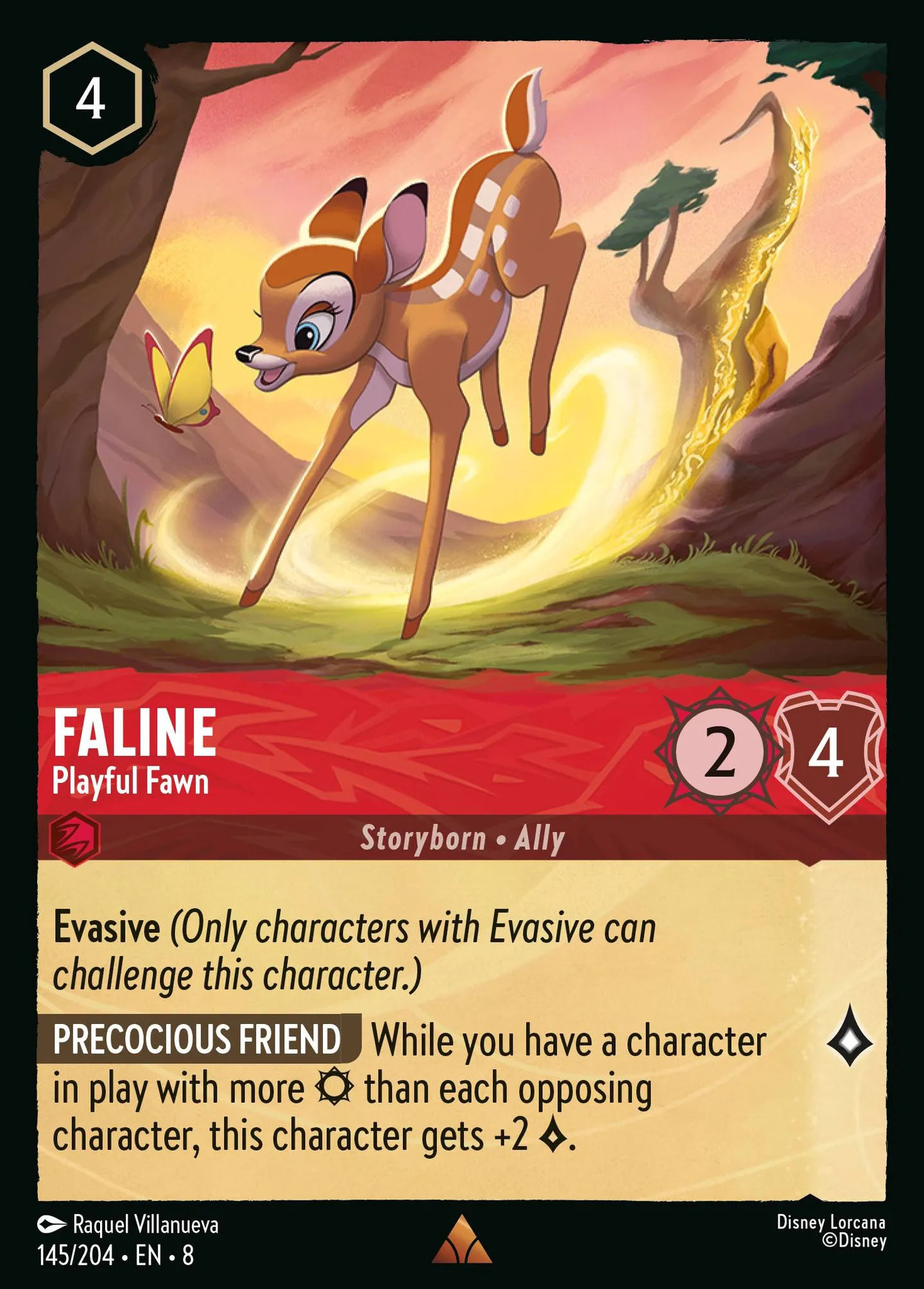 Faline - Playful Fawn — The Reign of Jafar — Lorcana