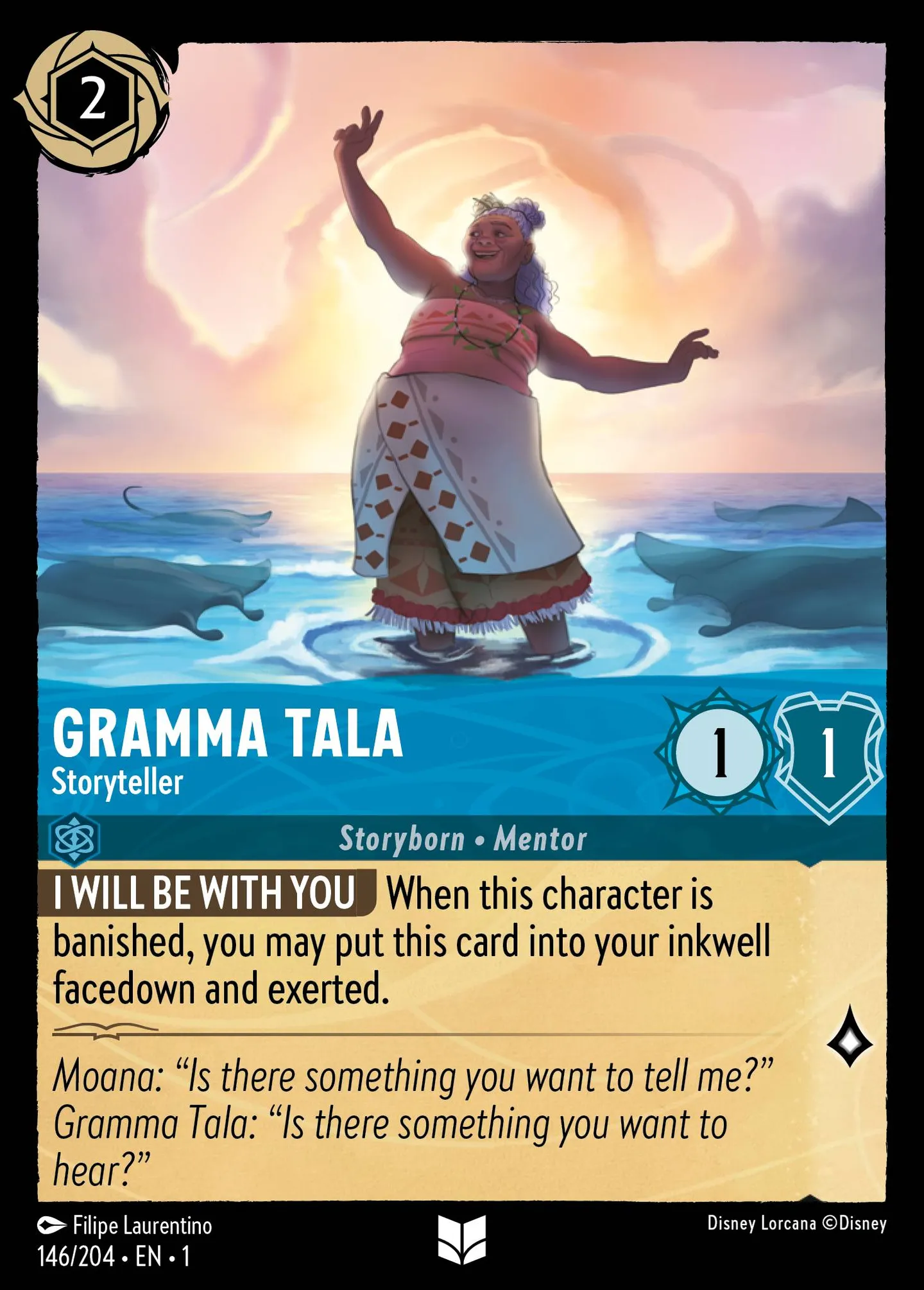 Gramma Tala - Storyteller — The First Chapter — Lorcana