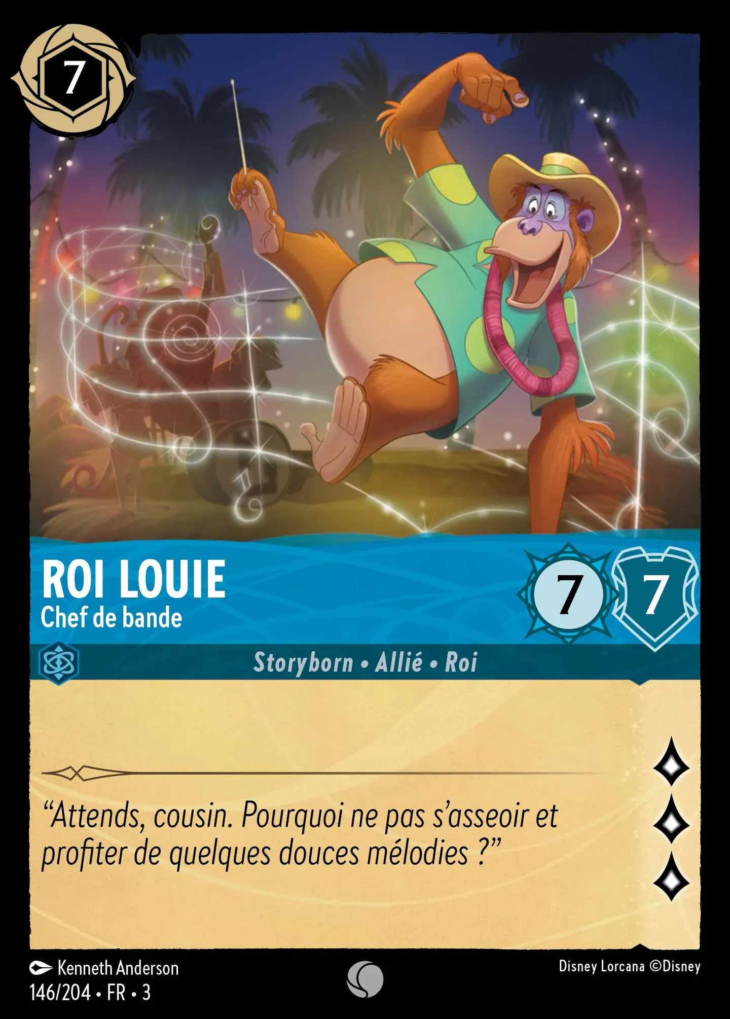 Roi Louie - Chef de bande — Into the Inklands — Lorcana