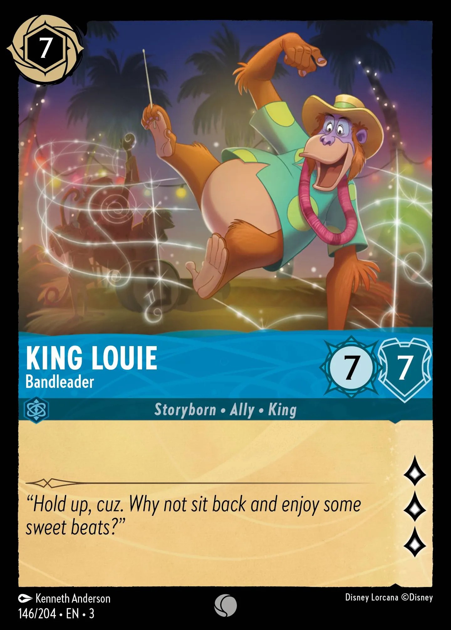 King Louie - Bandleader — Into the Inklands — Lorcana