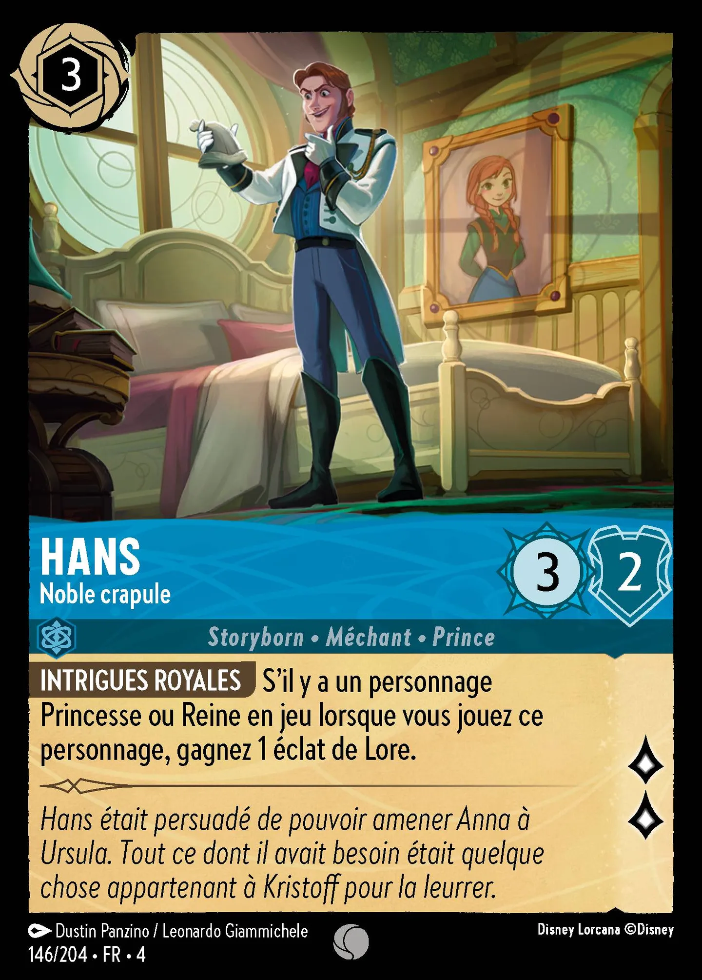 Hans - Noble crapule — Ursula's Return — Lorcana