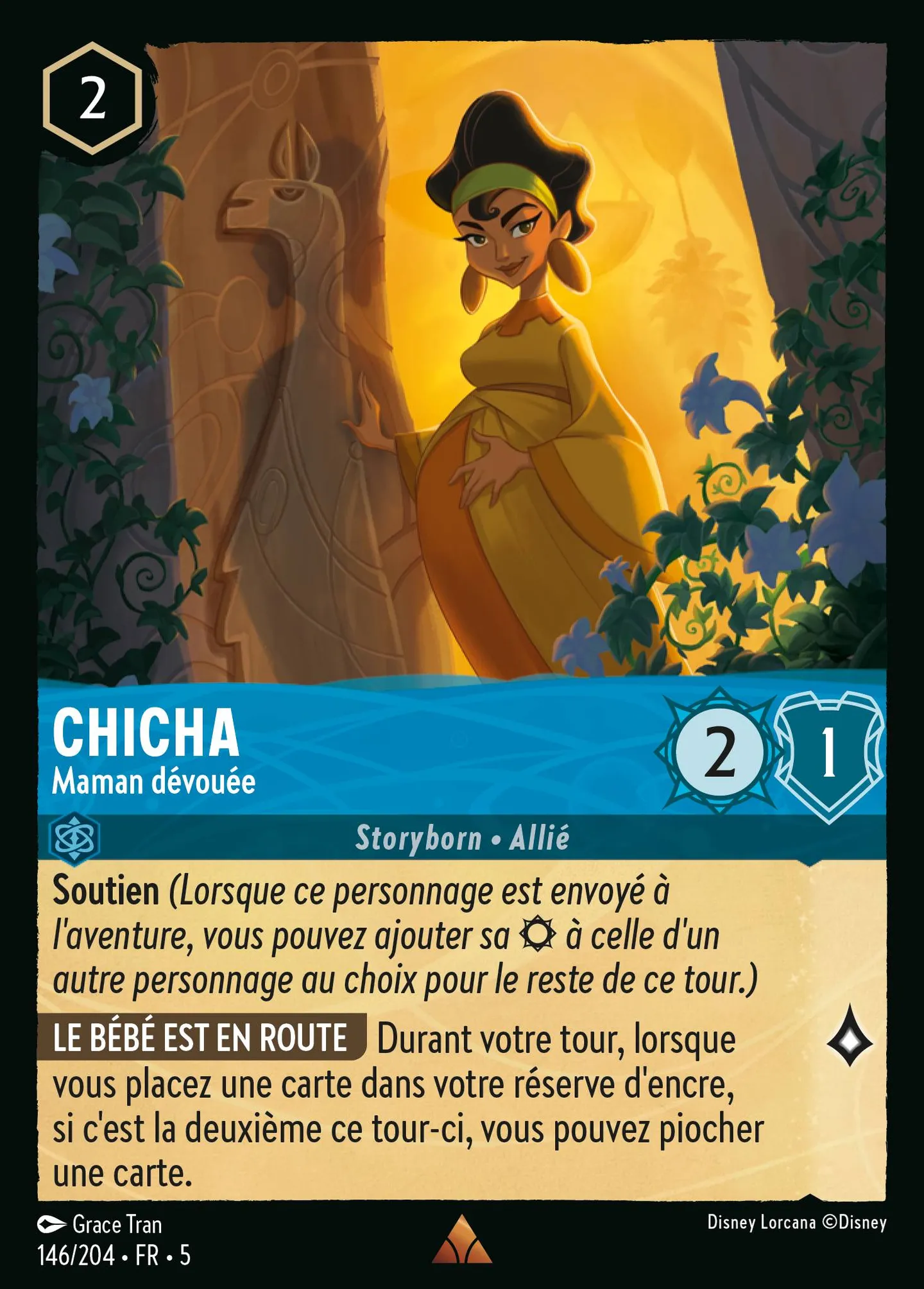 Chicha - Maman dévouée — Shimmering Skies — Lorcana