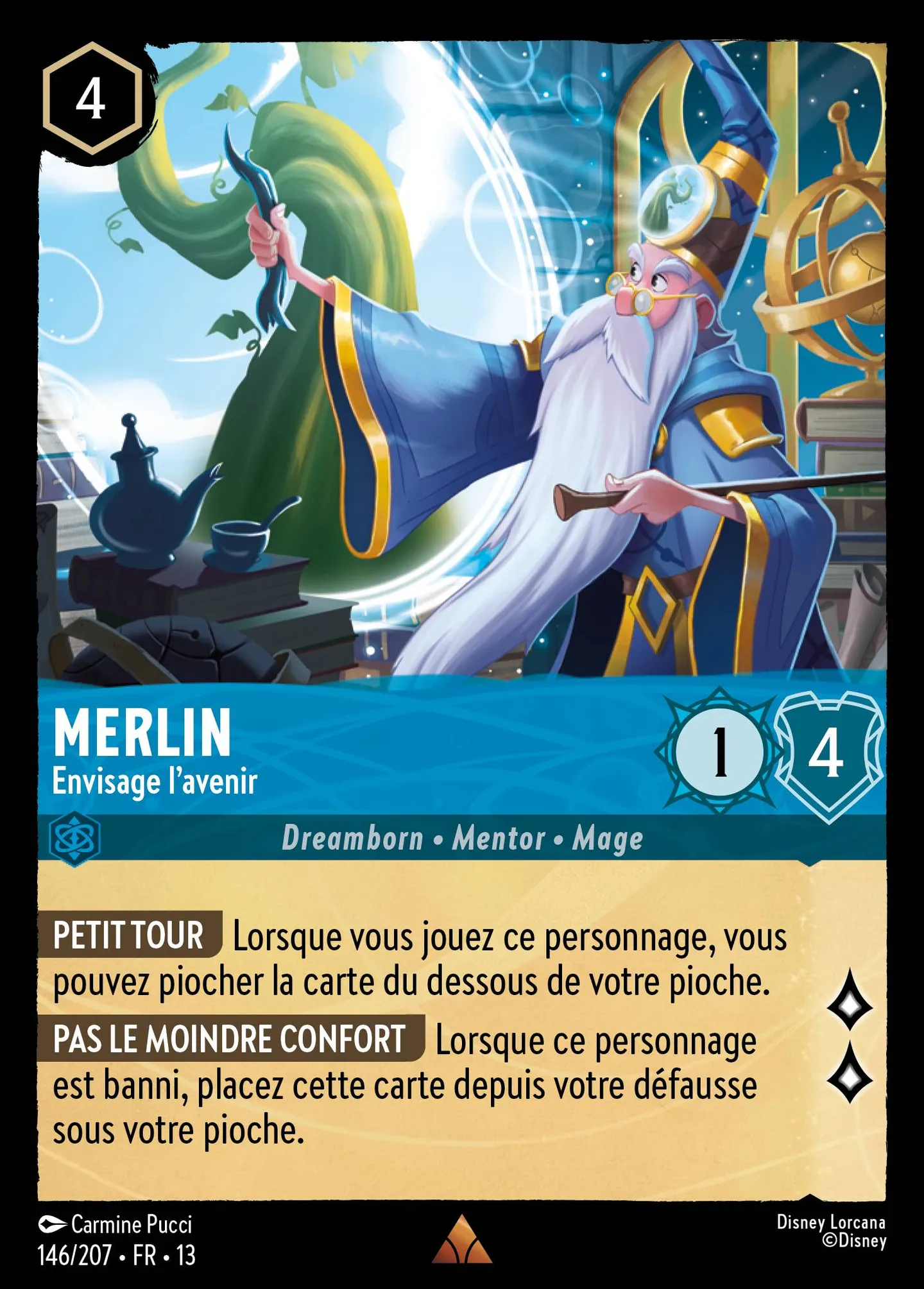 Merlin - Envisage l'avenir — Attack of the Vine! — Lorcana