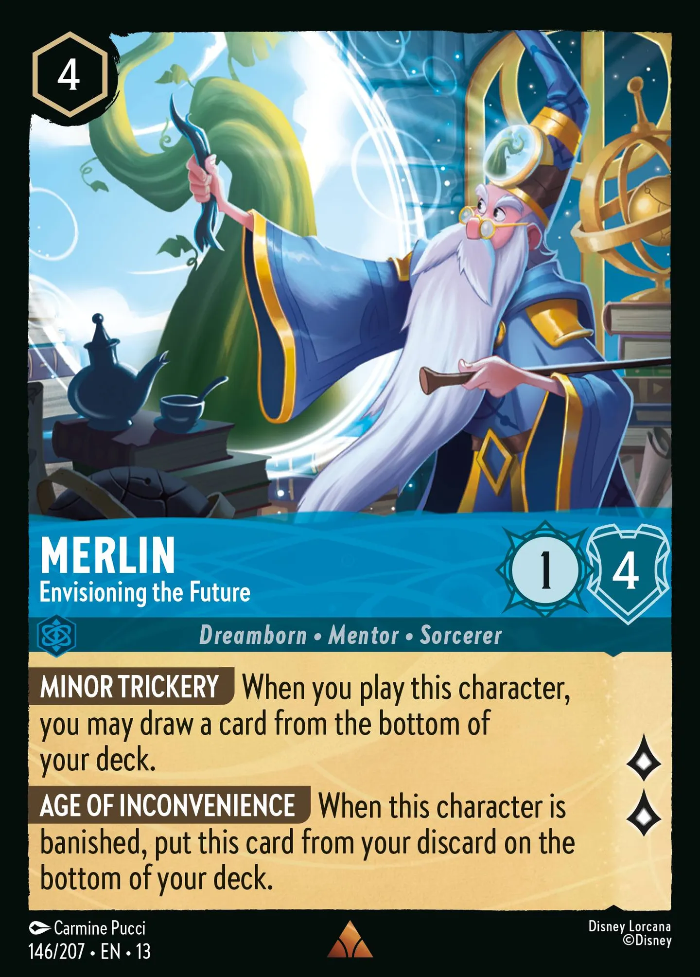 Merlin - Envisioning the Future — Attack of the Vine! — Lorcana
