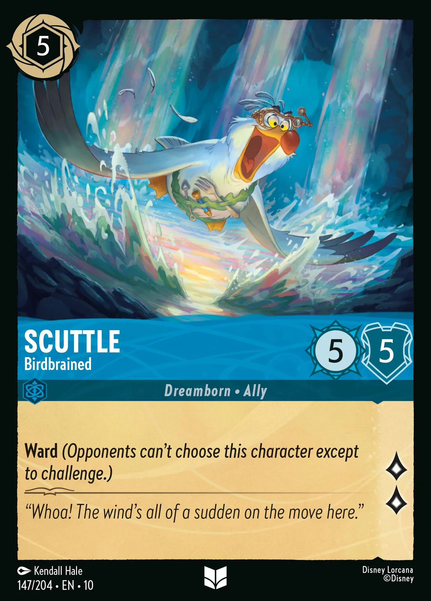 Scuttle - Birdbrained — Whispers in the Well — Lorcana