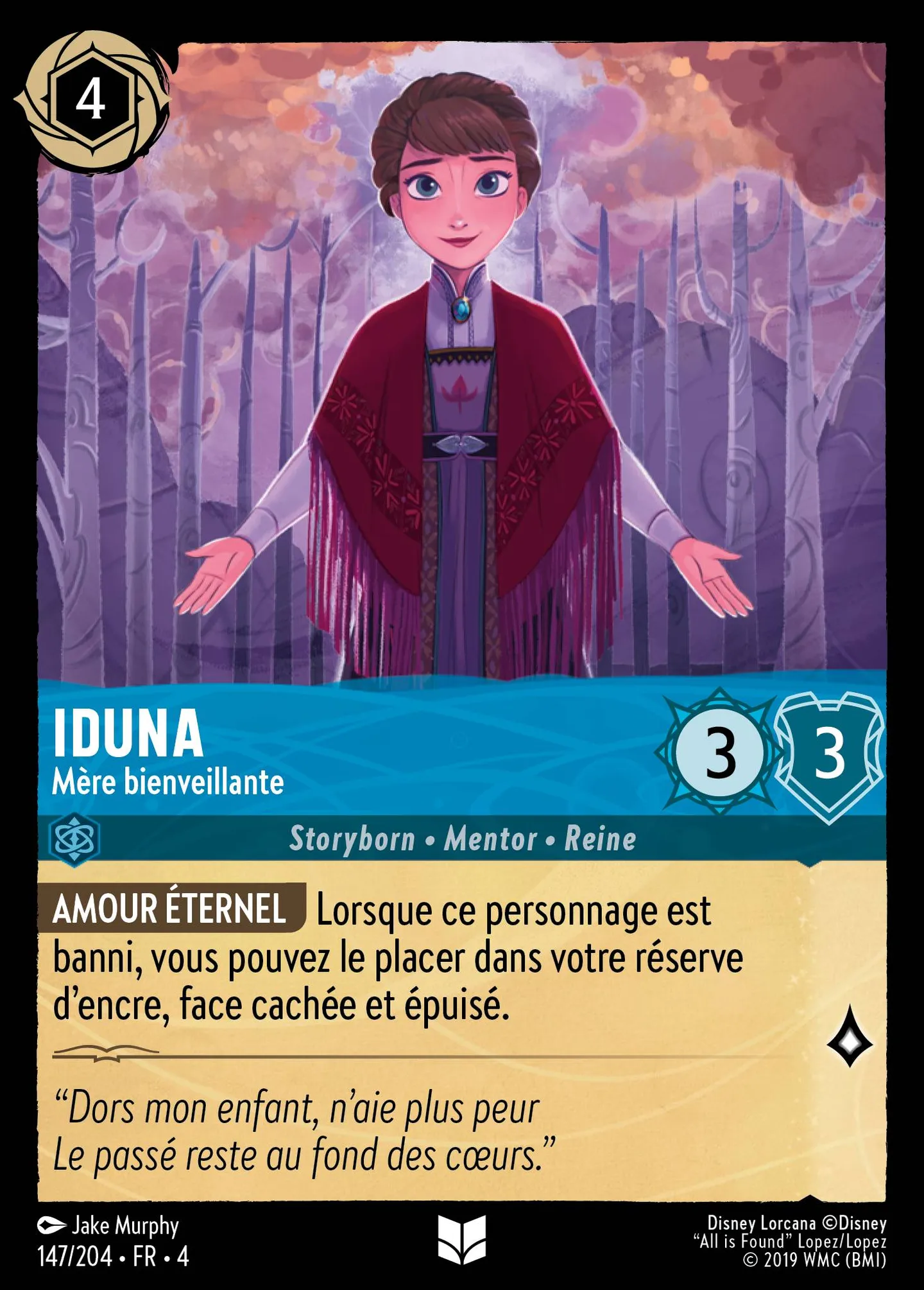 Iduna - Mère bienveillante — Ursula's Return — Lorcana