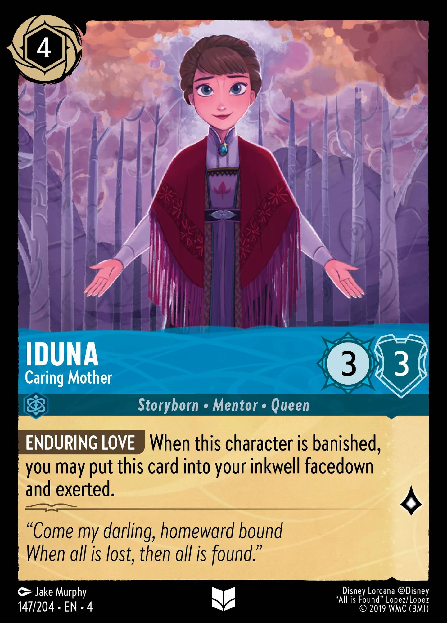 Iduna - Caring Mother — Ursula's Return — Lorcana
