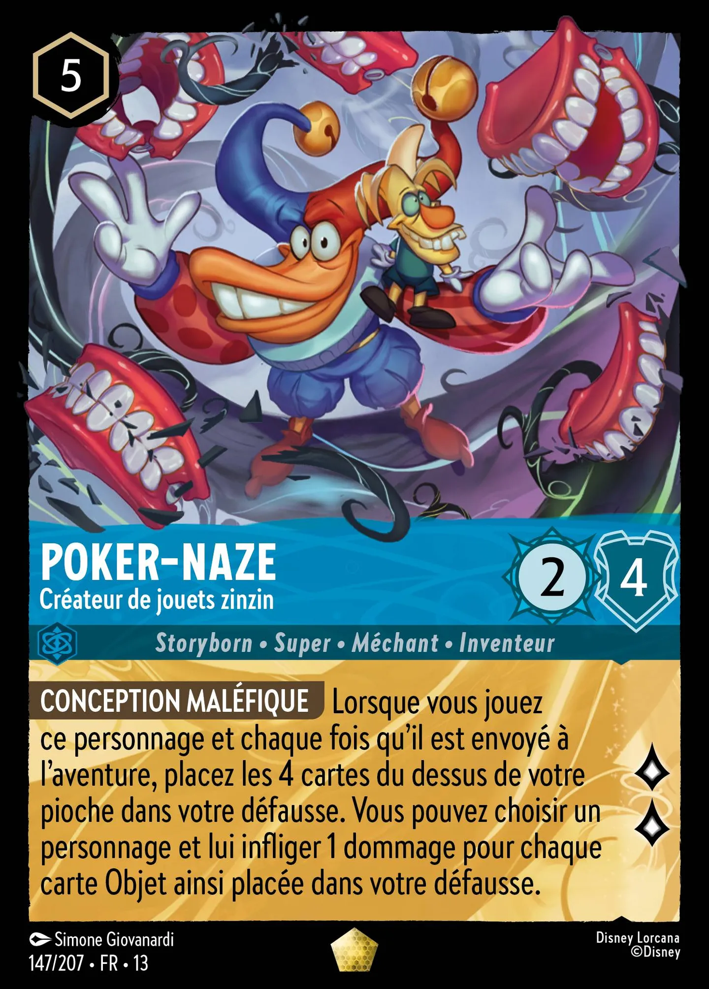 Poker-Naze - Créateur de jouets zinzin — Attack of the Vine! — Lorcana