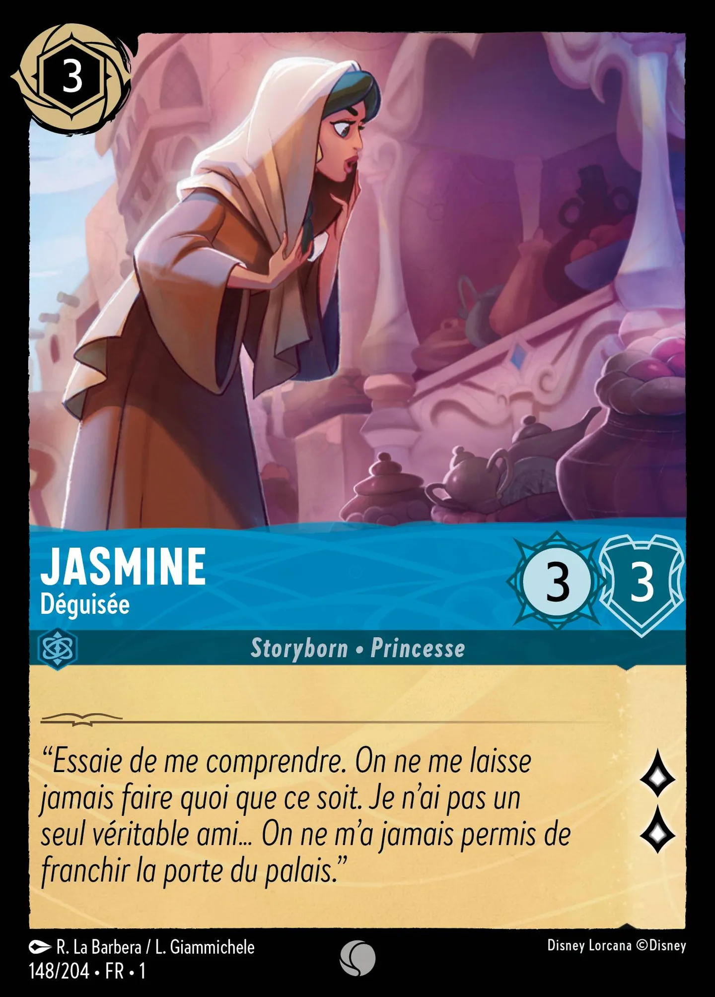 Jasmine - Déguisée — The First Chapter — Lorcana
