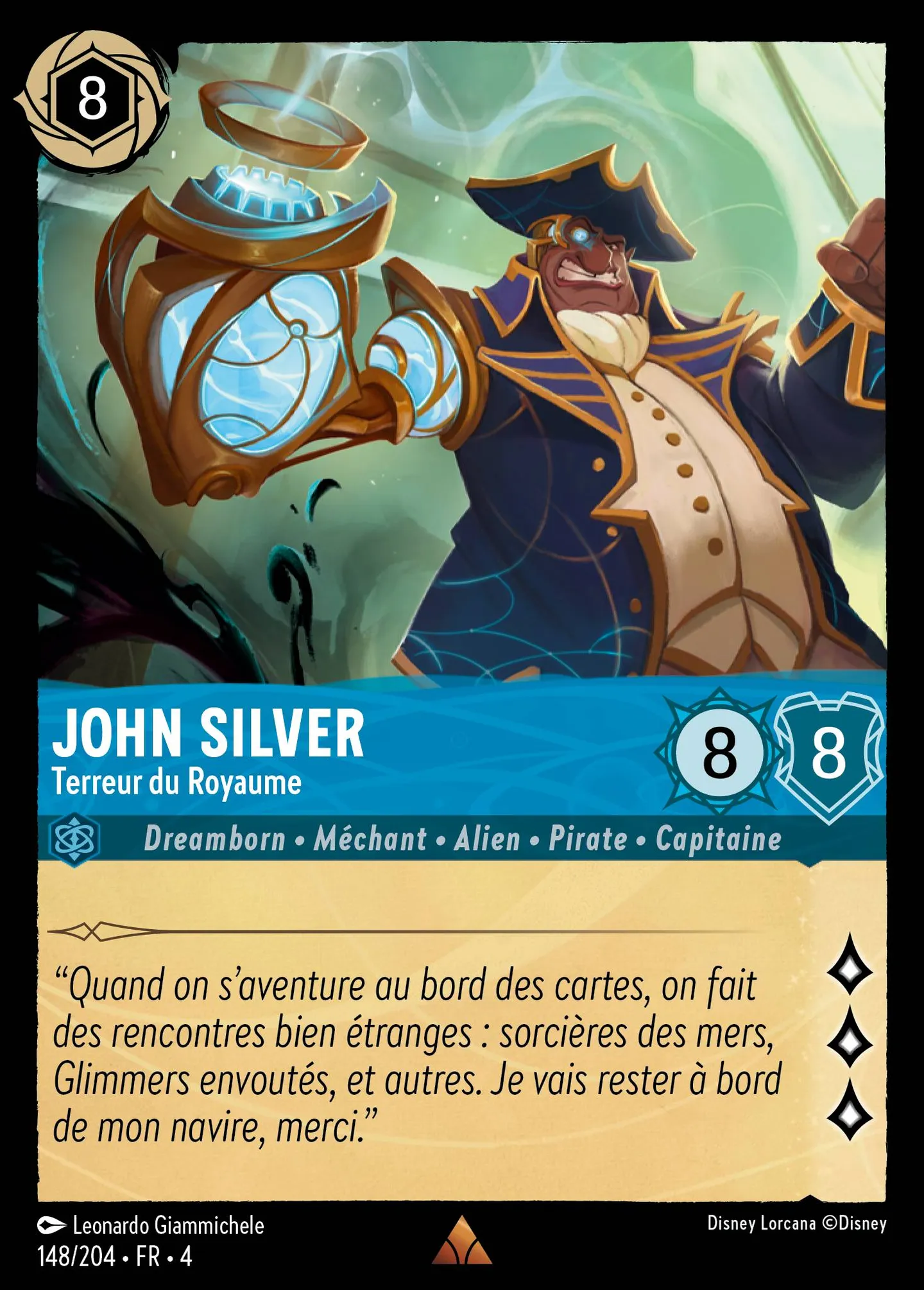 John Silver - Terreur du Royaume — Ursula's Return — Lorcana