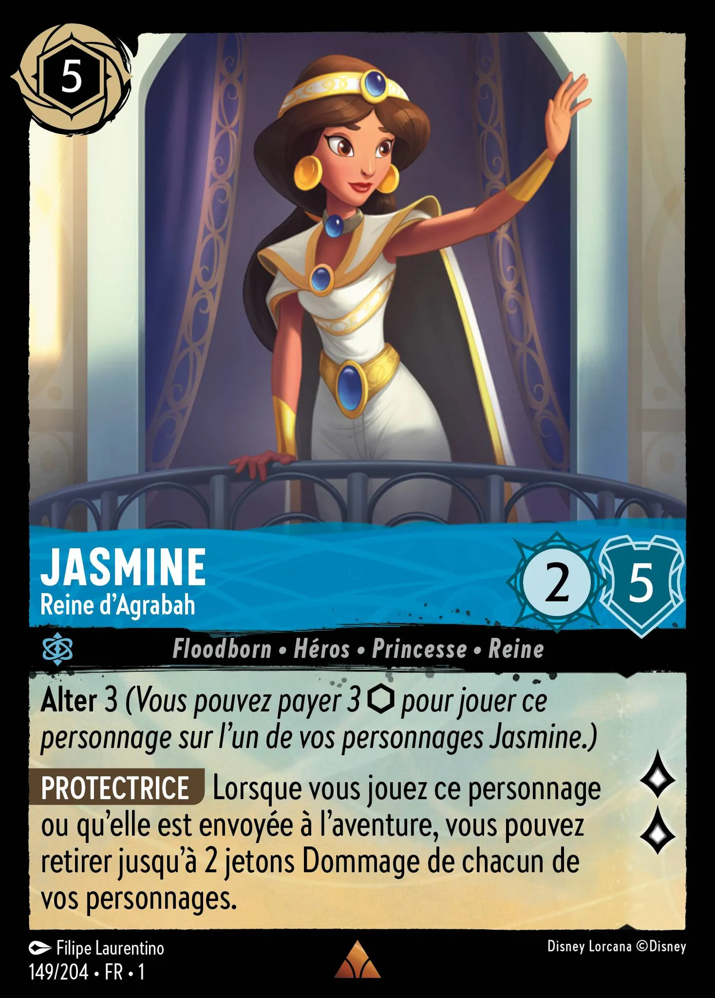 Jasmine - Reine d'Agrabah — The First Chapter — Lorcana