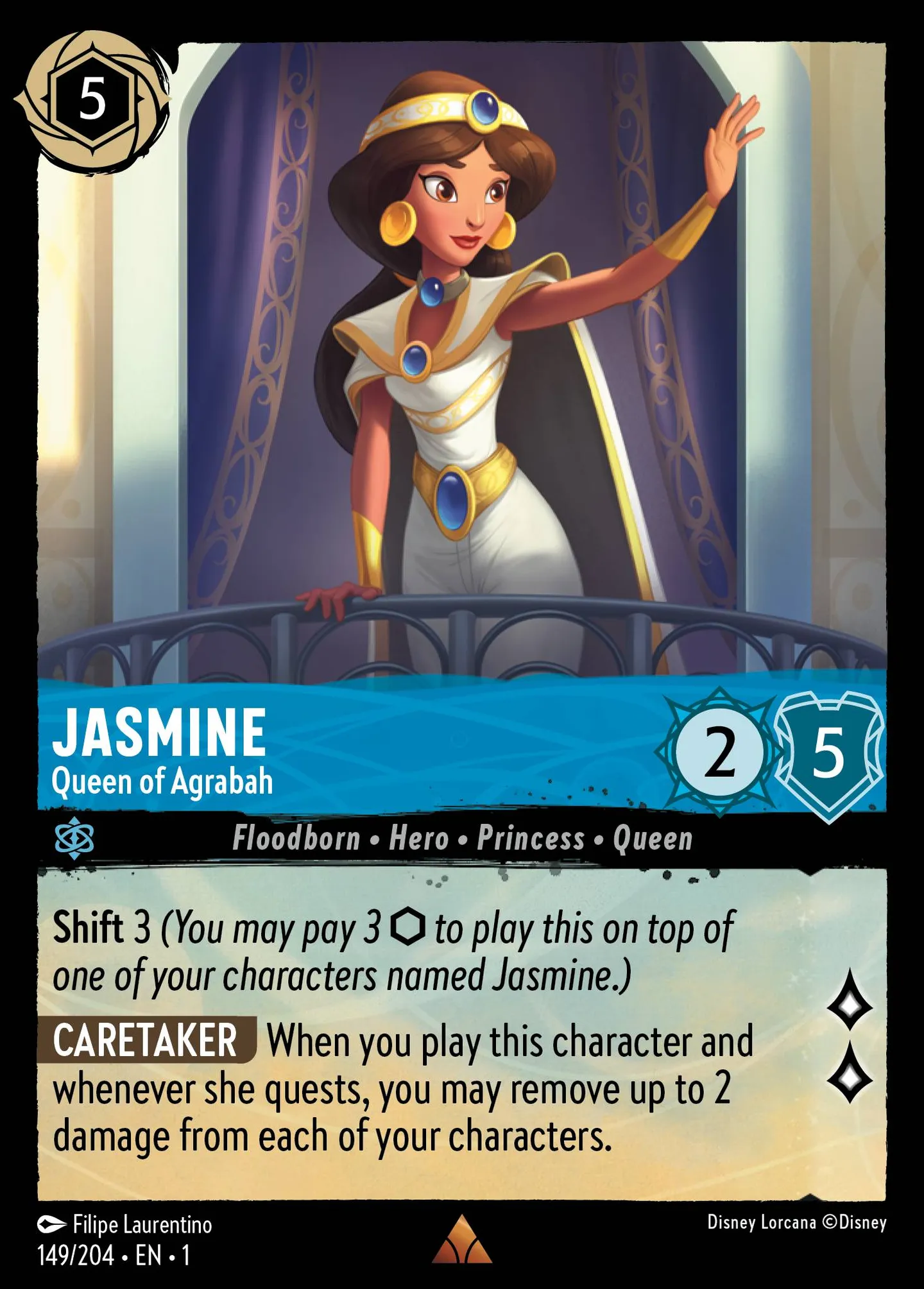 Jasmine - Queen of Agrabah — The First Chapter — Lorcana