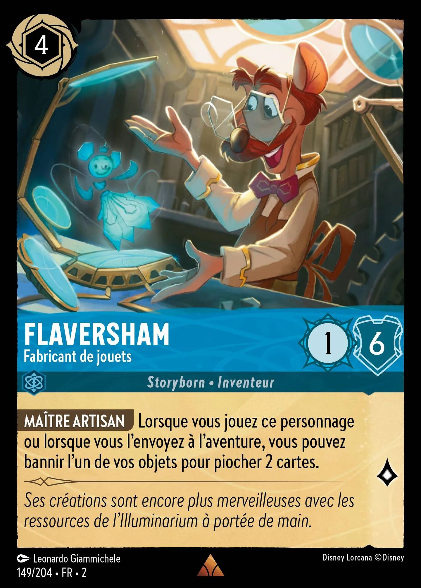 Flaversham - Fabricant de jouets — Rise of the Floodborn — Lorcana