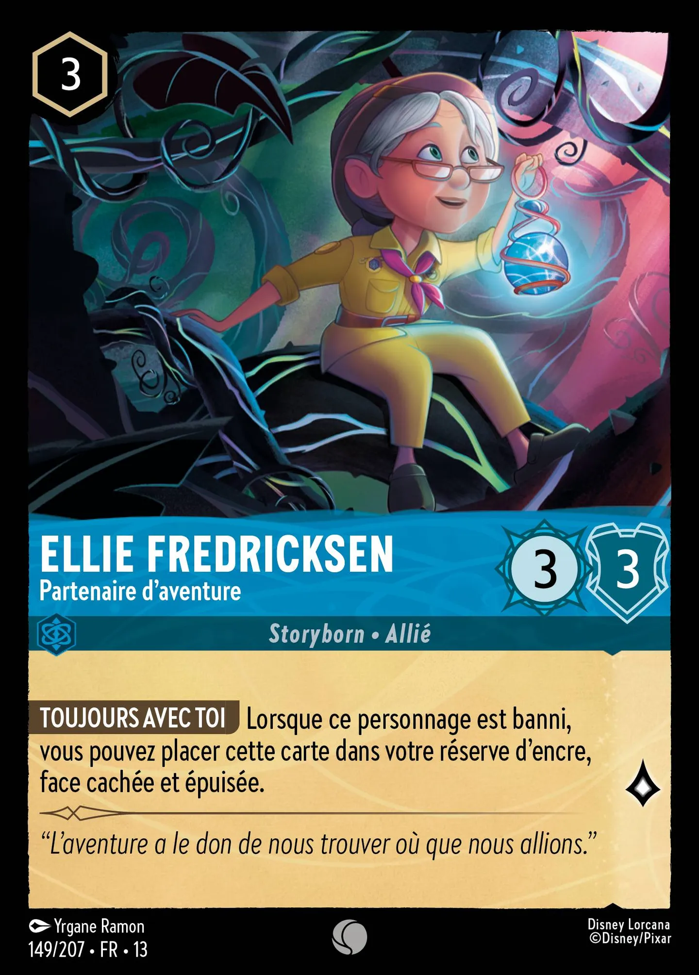 Ellie Fredricksen - Partenaire d'aventure — Attack of the Vine! — Lorcana