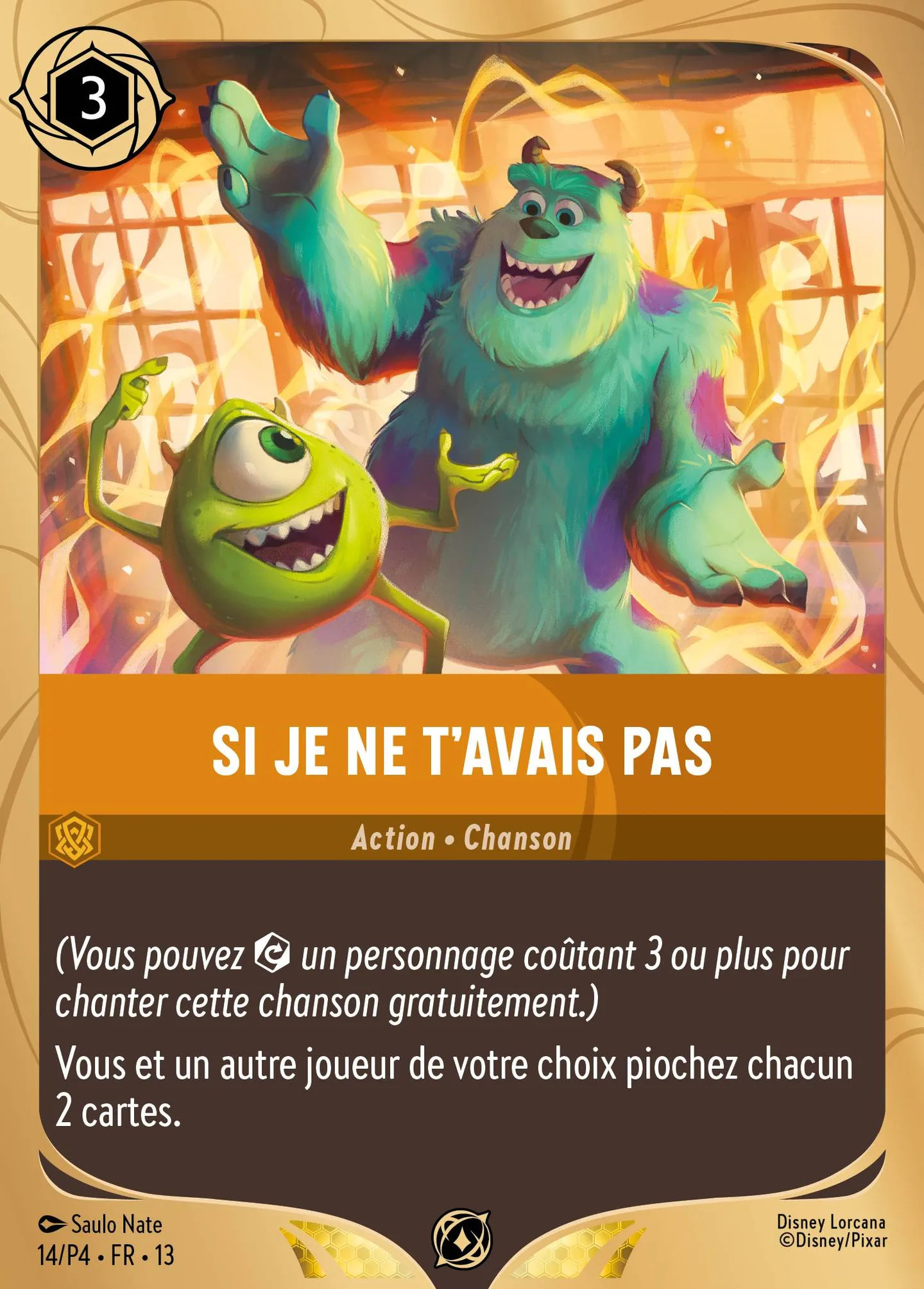 Si je ne t'avais pas — Promos - Year 4 — Lorcana
