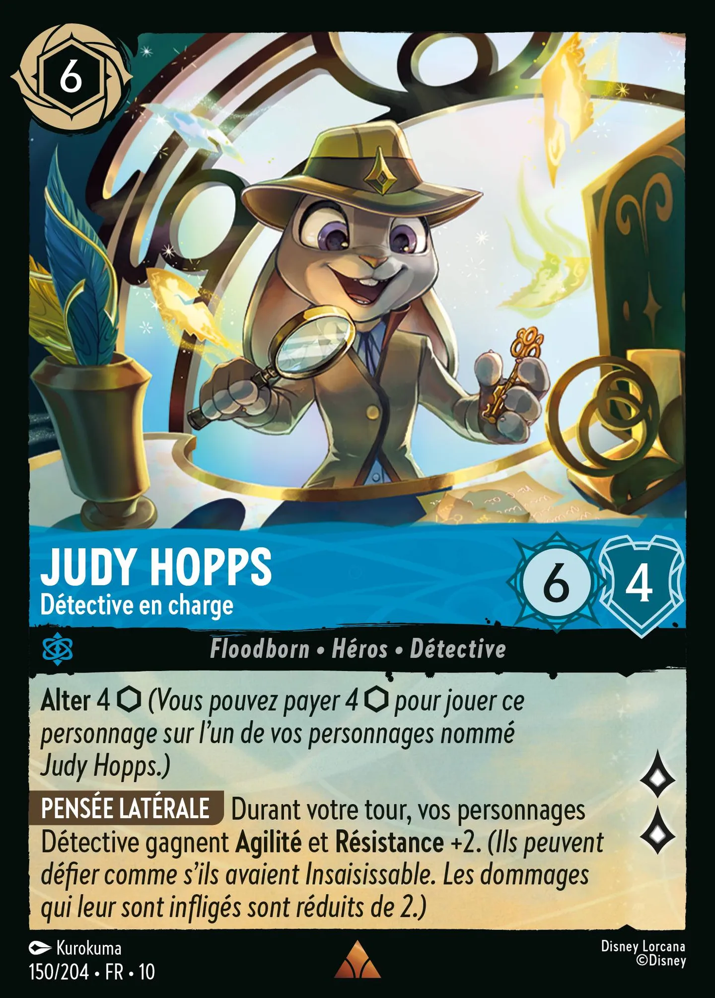 Judy Hopps - Détective en charge — Whispers in the Well — Lorcana