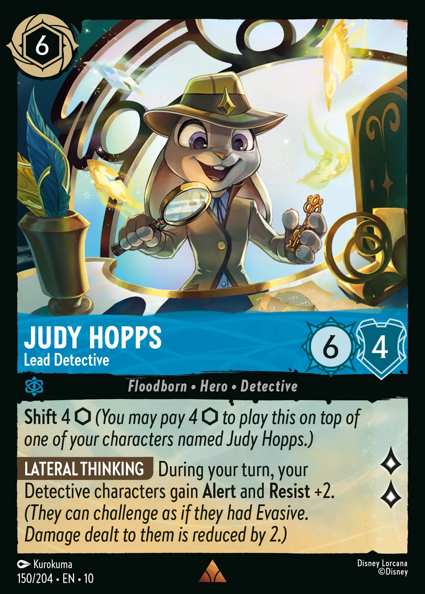 Judy Hopps - Lead Detective — Whispers in the Well — Lorcana