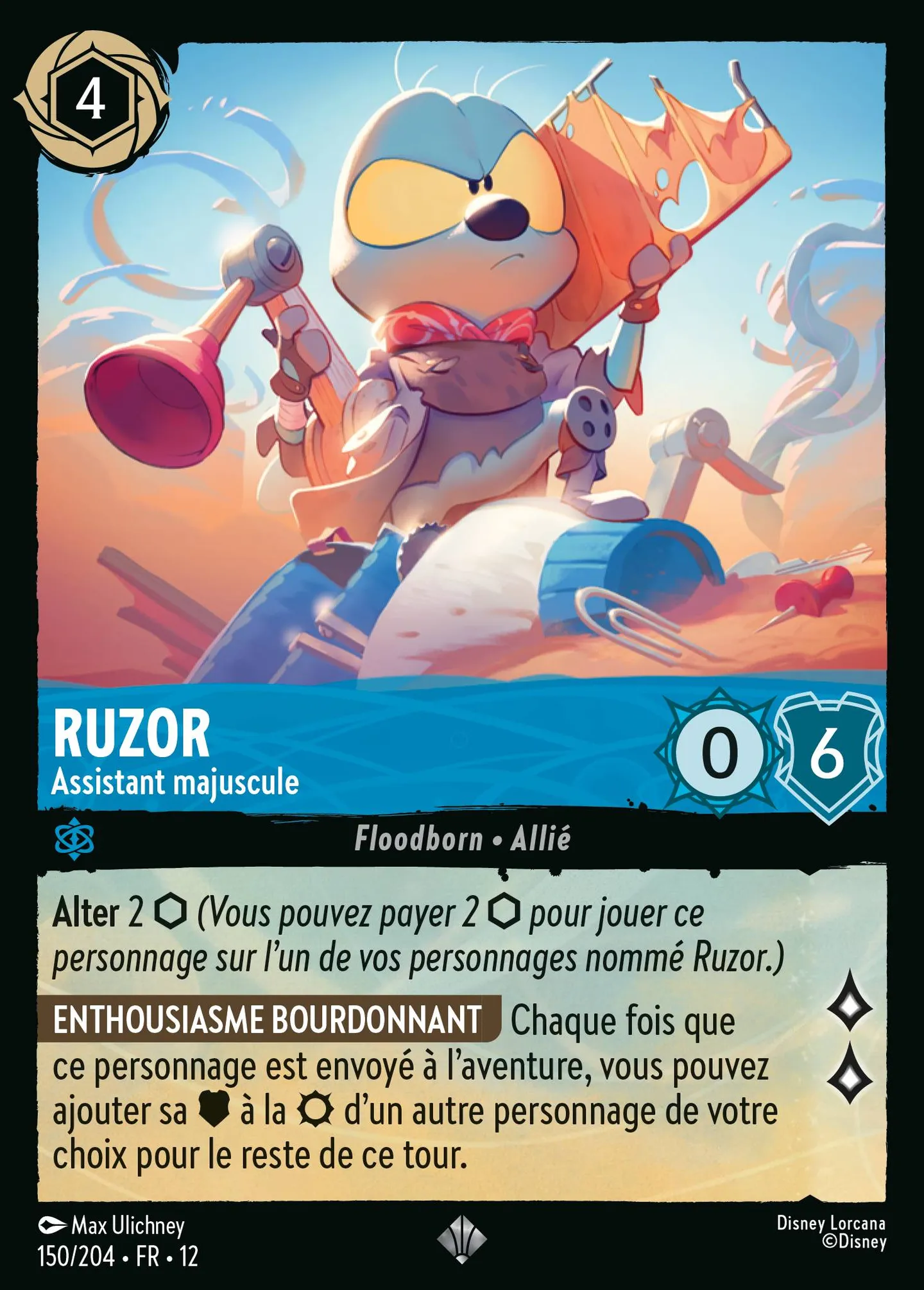 Ruzor - Assistant majuscule — Wilds Unknown — Lorcana