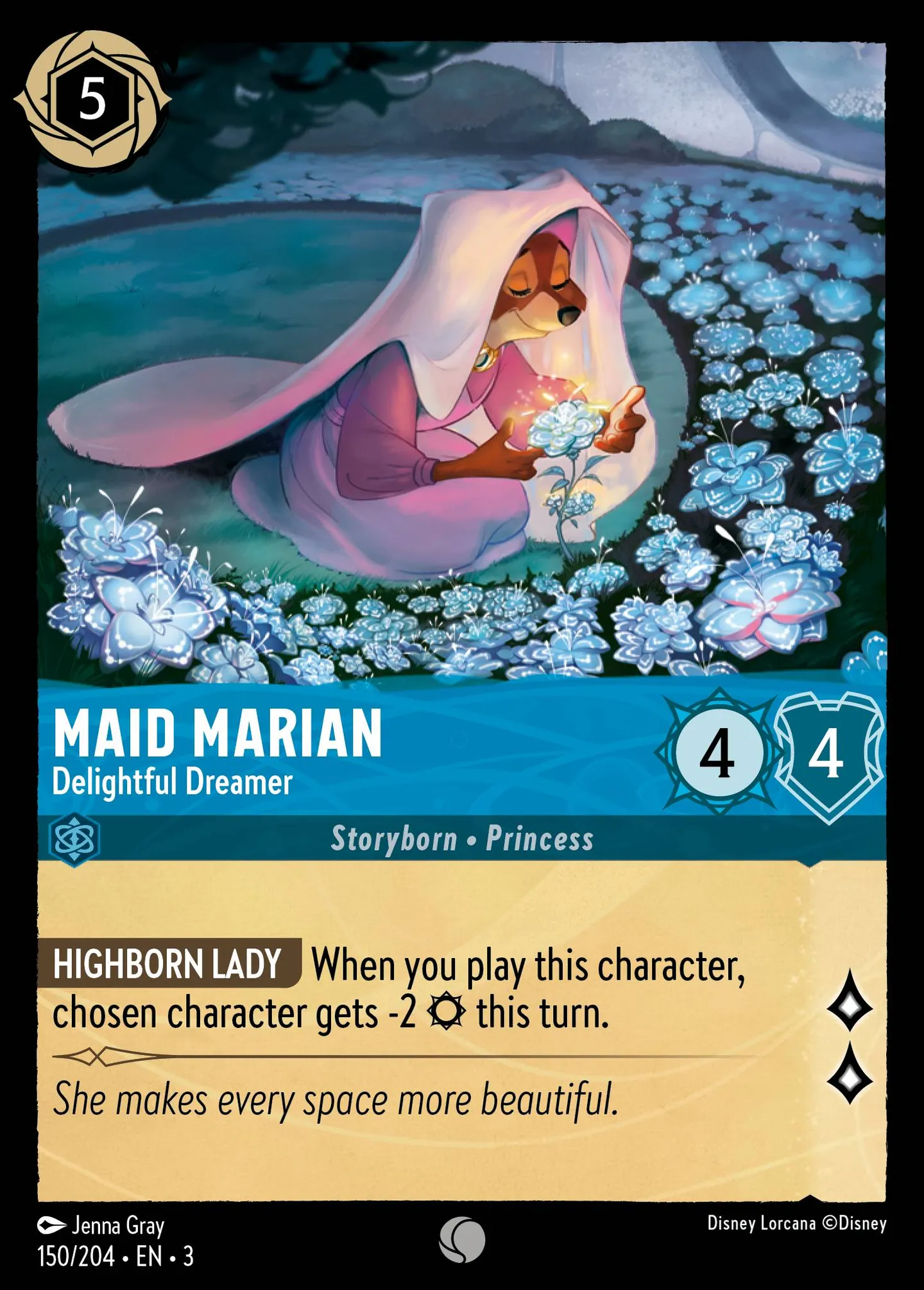 Maid Marian - Delightful Dreamer — Into the Inklands — Lorcana